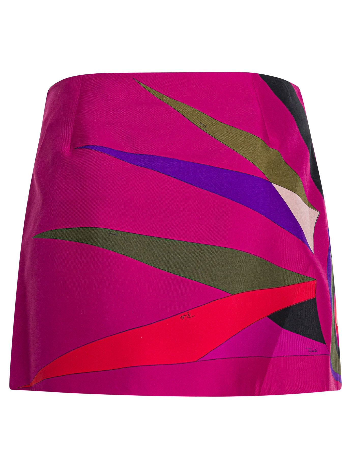 Pucci Hawaii Print Miniskirt
