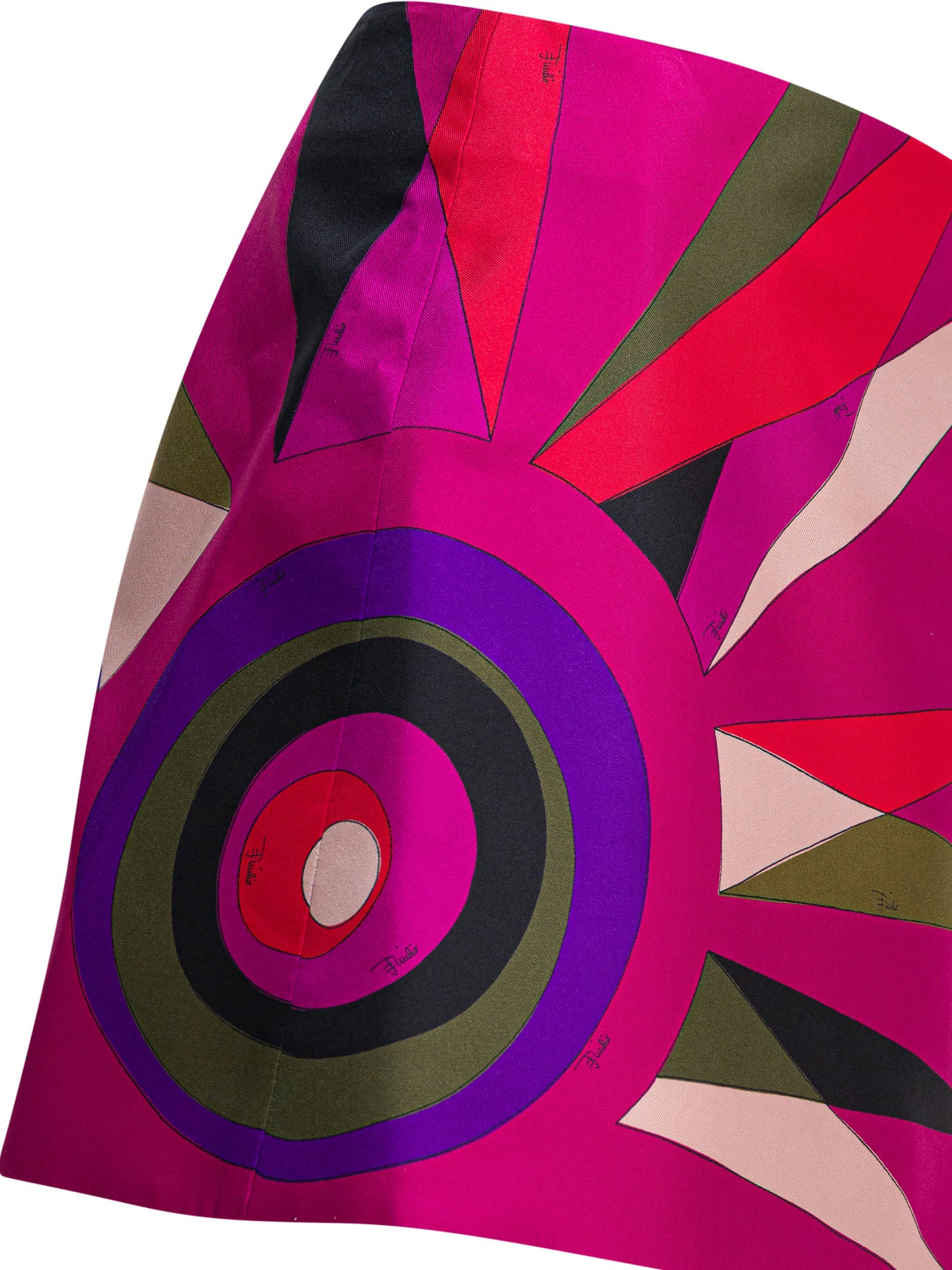 Pucci Hawaii Print Miniskirt