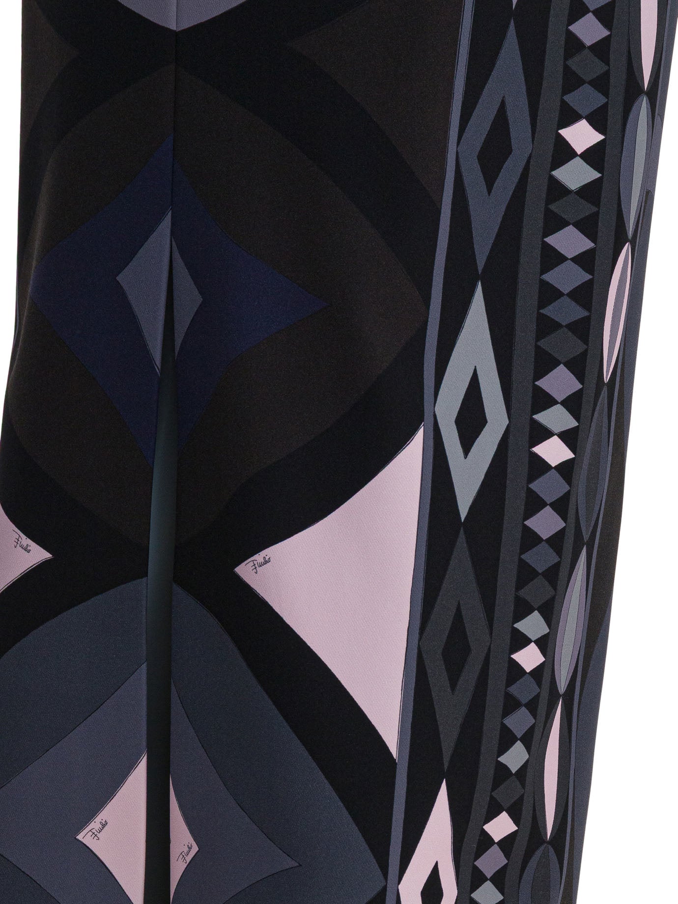 Pucci Silk Skirt With Collane Print