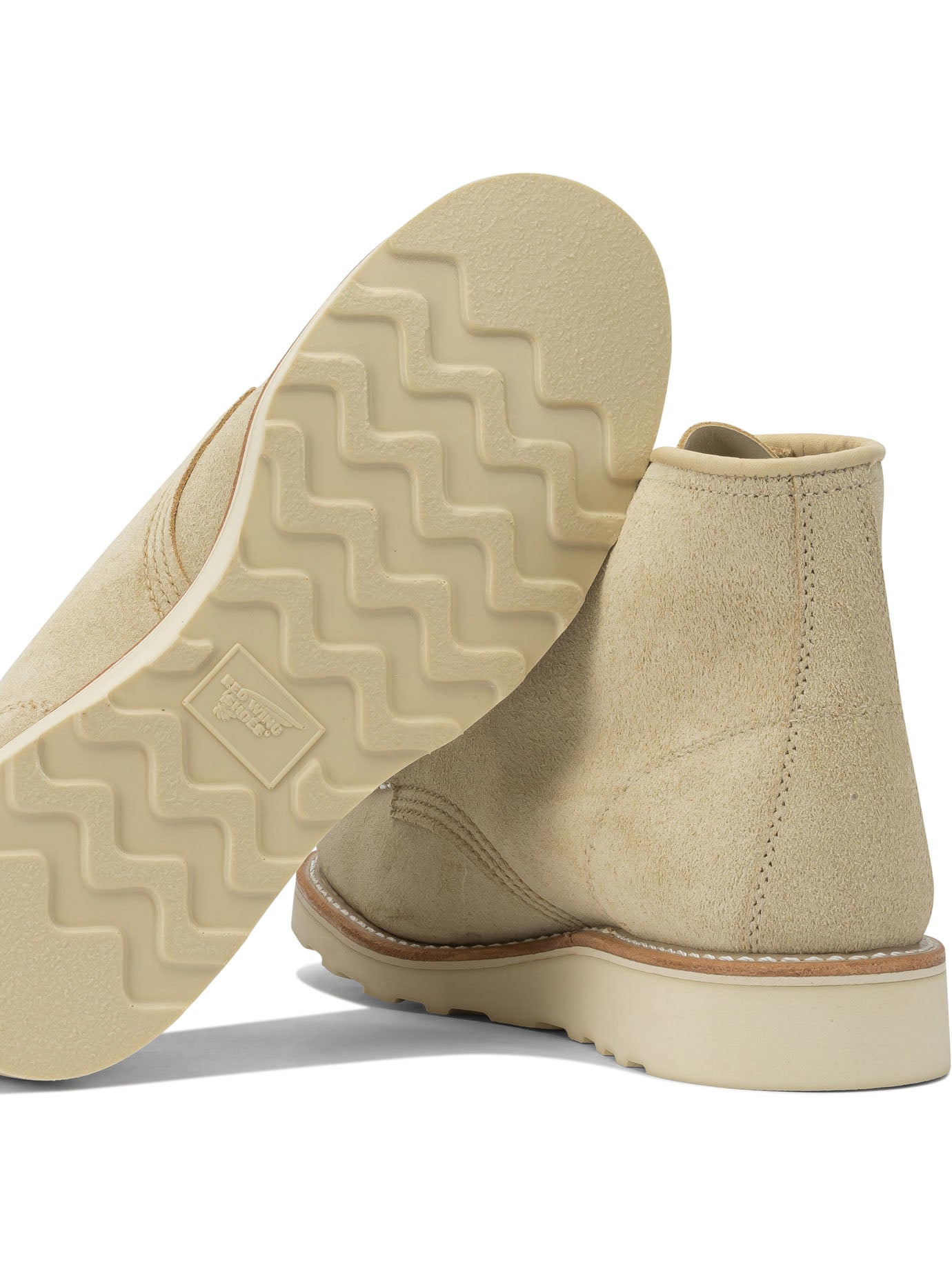 Red Wing Shoes 6'' Moc Toe 3328 Cream Abilen Lace-Up Ankle Boots