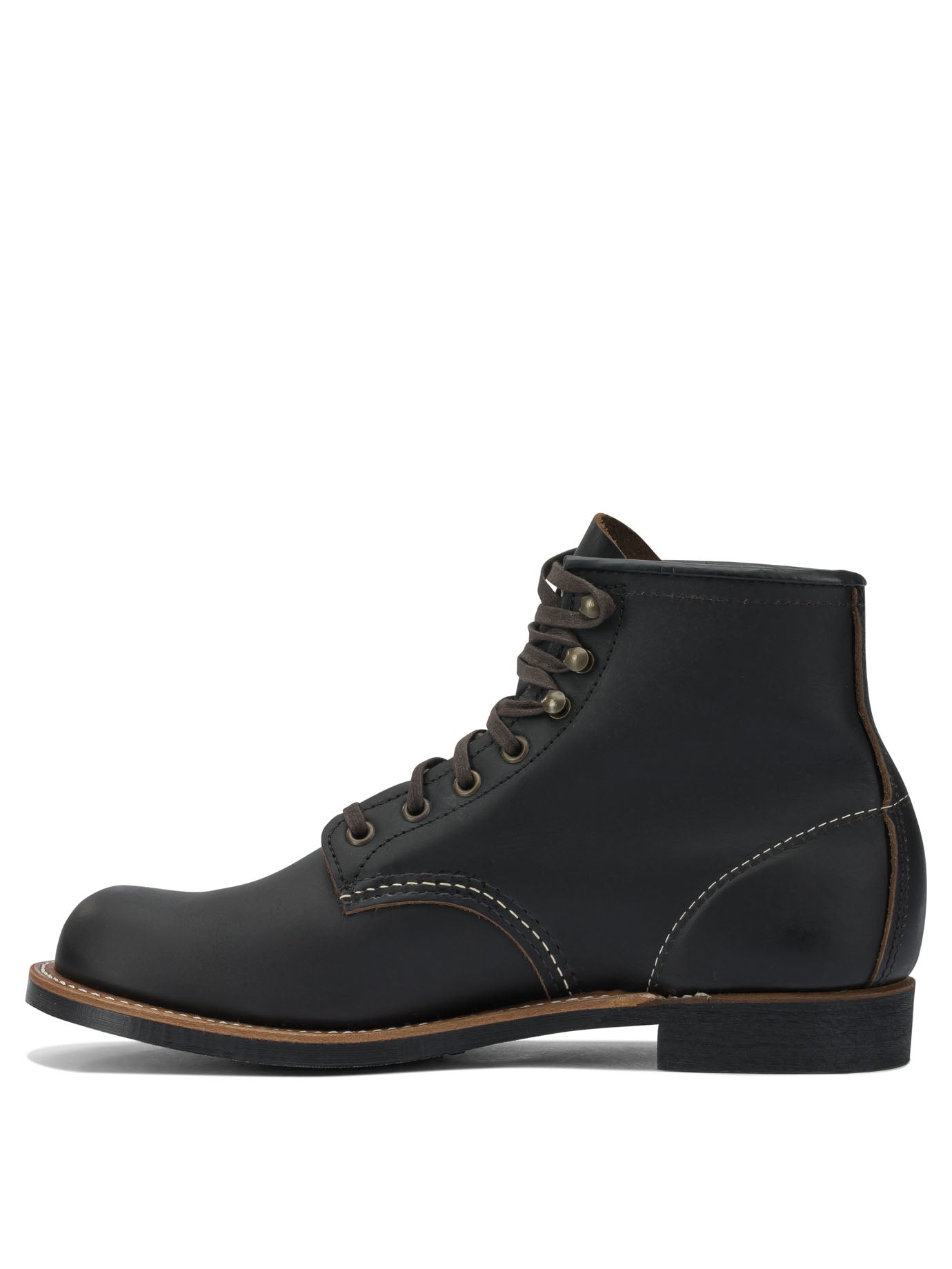 Red Wing Shoes Blacksmith 3345 Black Prairie Lace-Up Ankle Boots