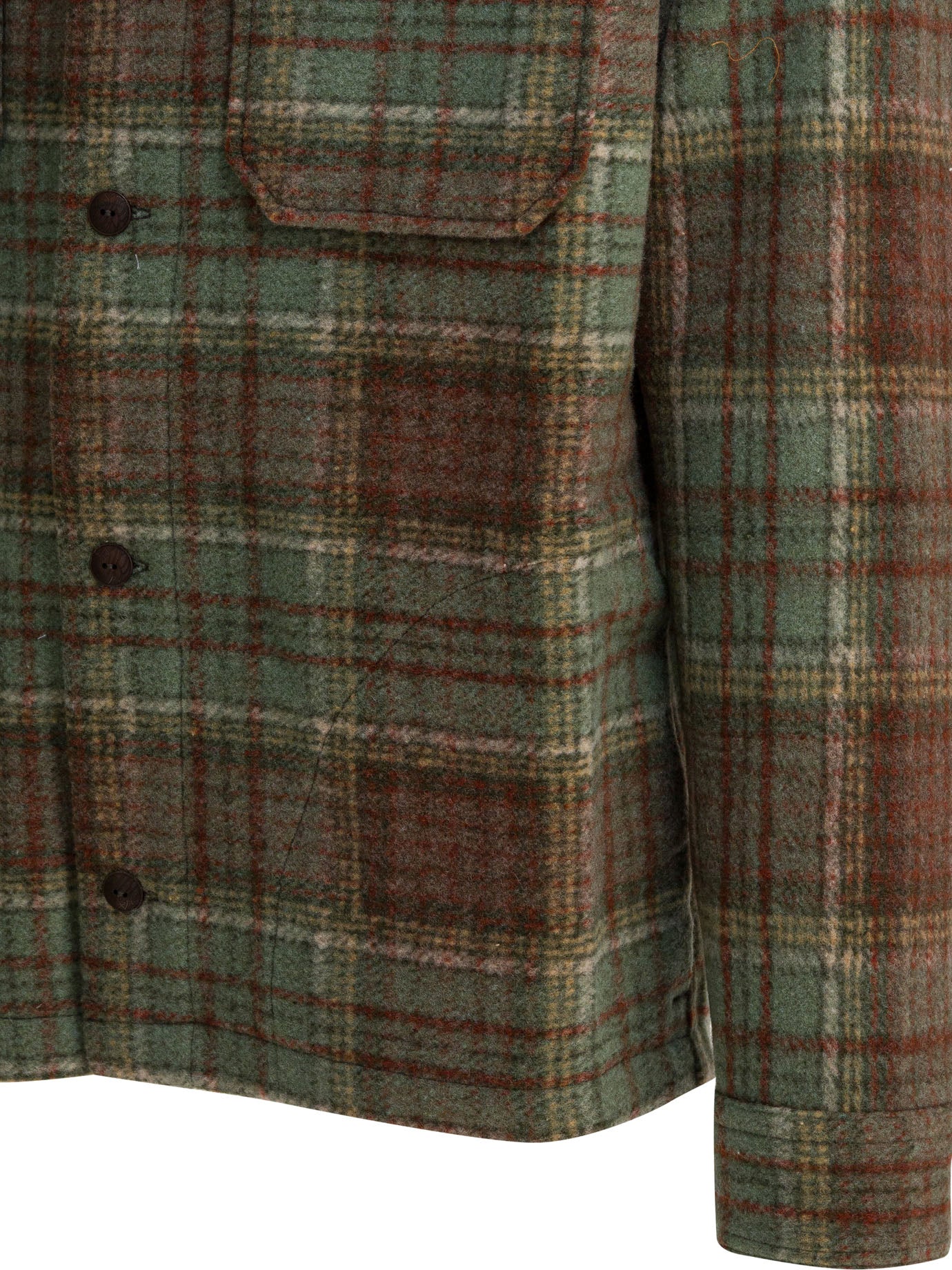 RRL by Ralph Lauren Scottish Wool Overshirt Jacket