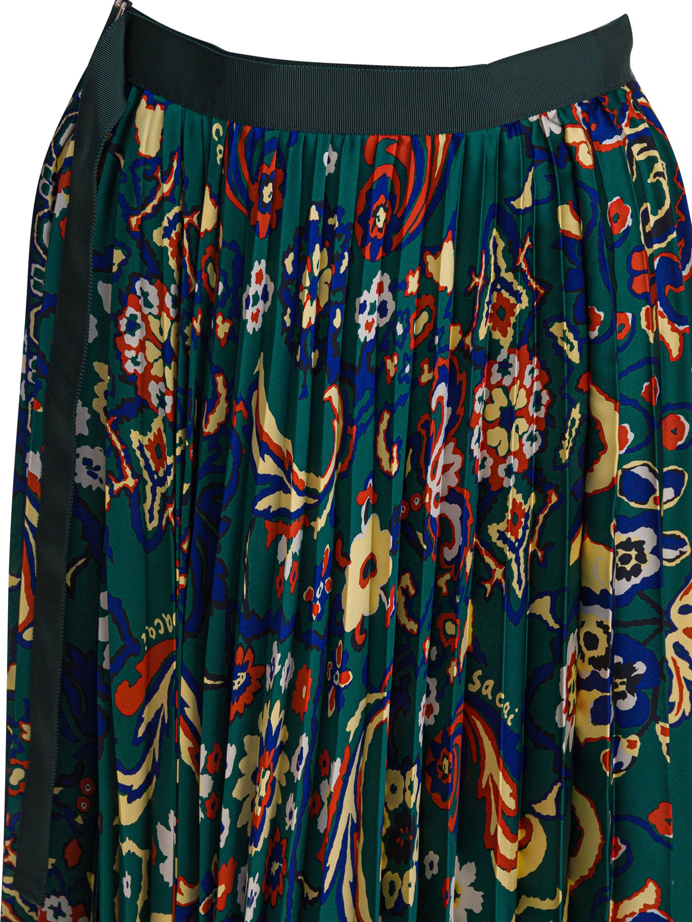 Sacai Floral Print Skirt