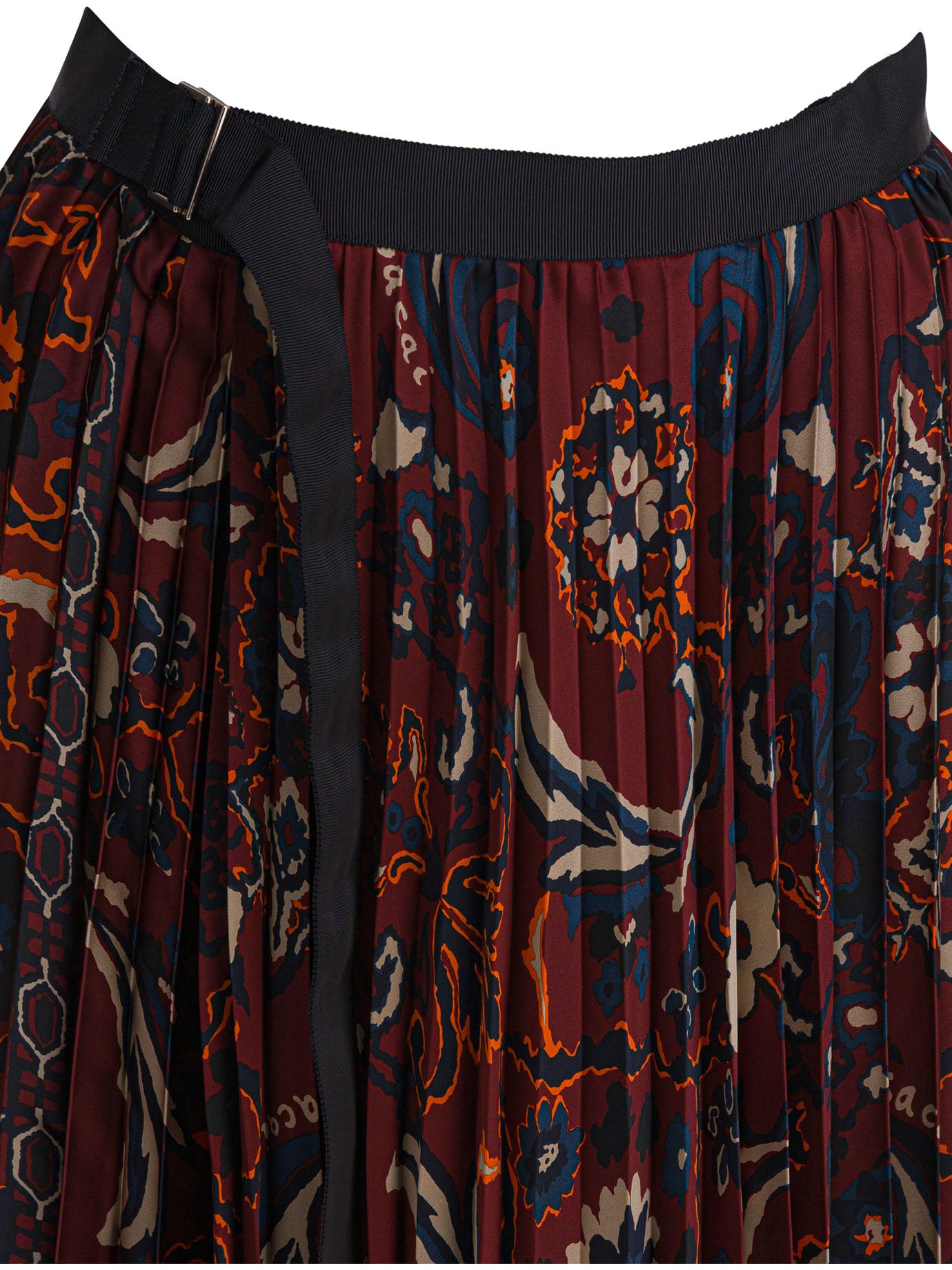 Sacai Floral Print Skirt