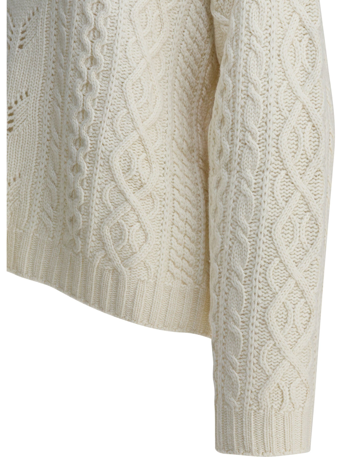 Sandbeige Knitwear