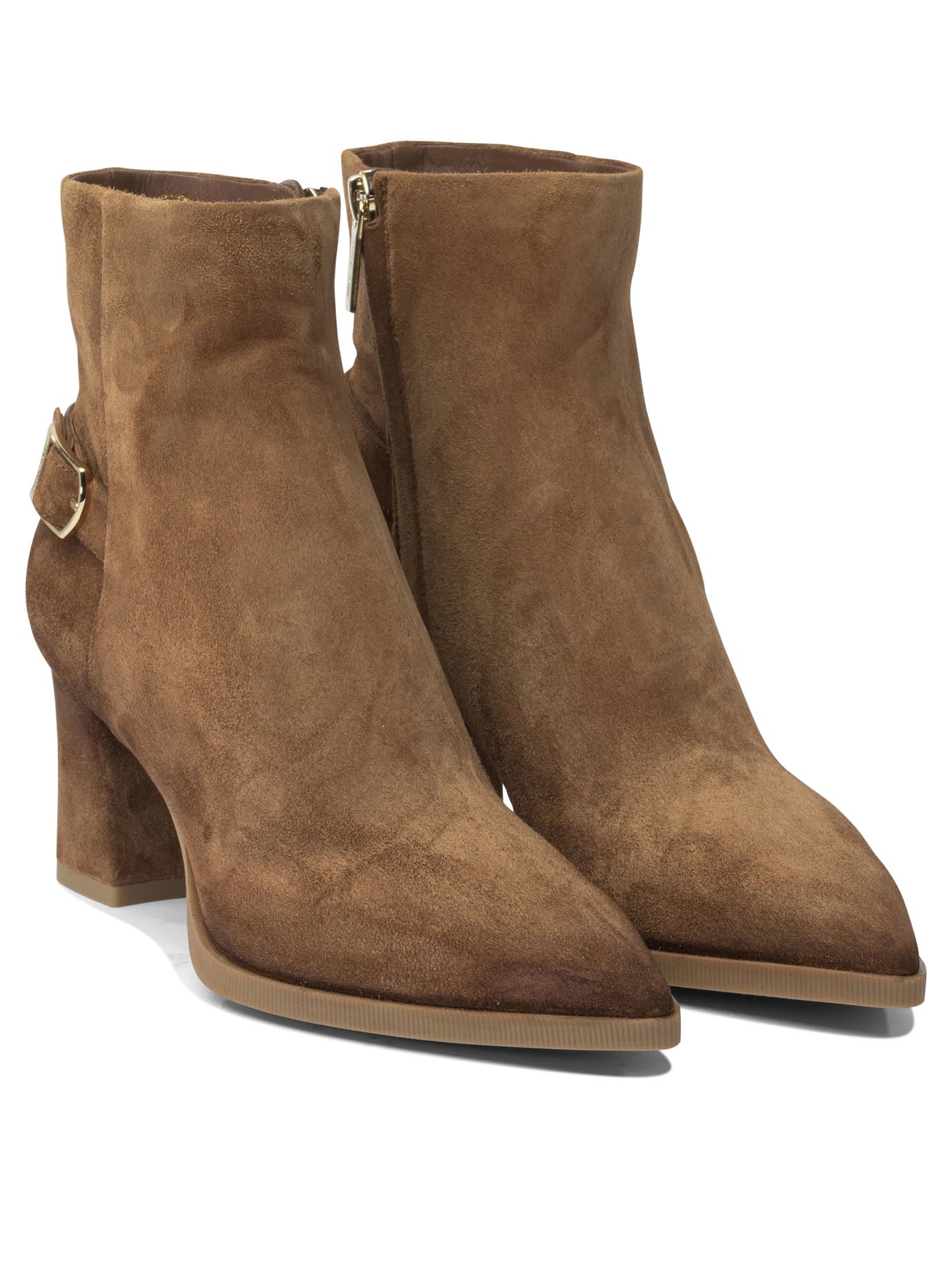 Santoni Suede Ankle Boots 65Mm