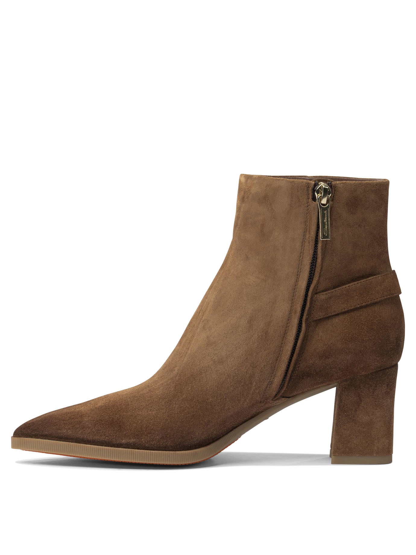 Santoni Suede Ankle Boots 65Mm