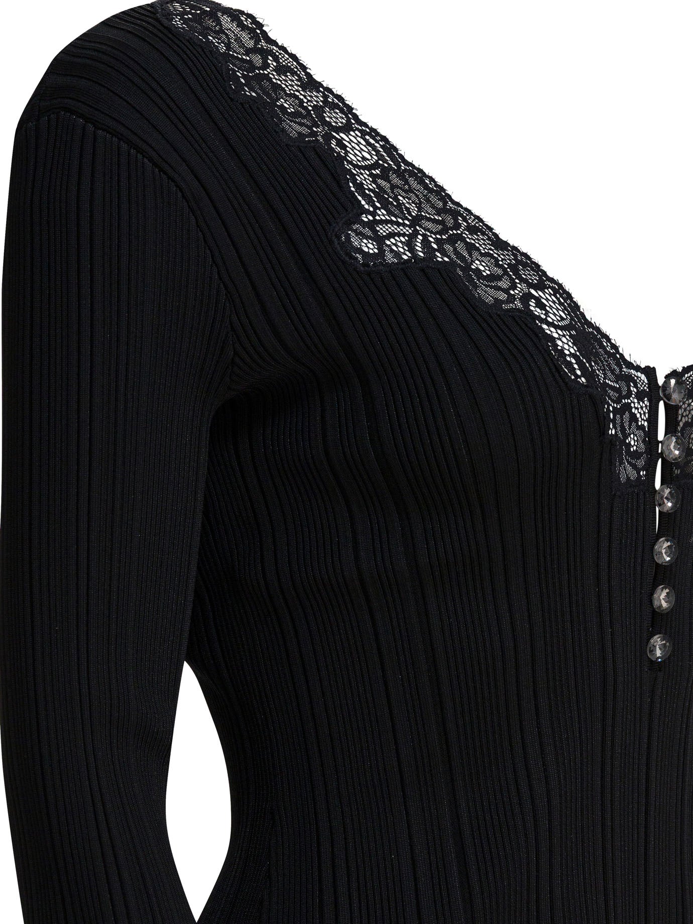 Self-portrait Top With Lace