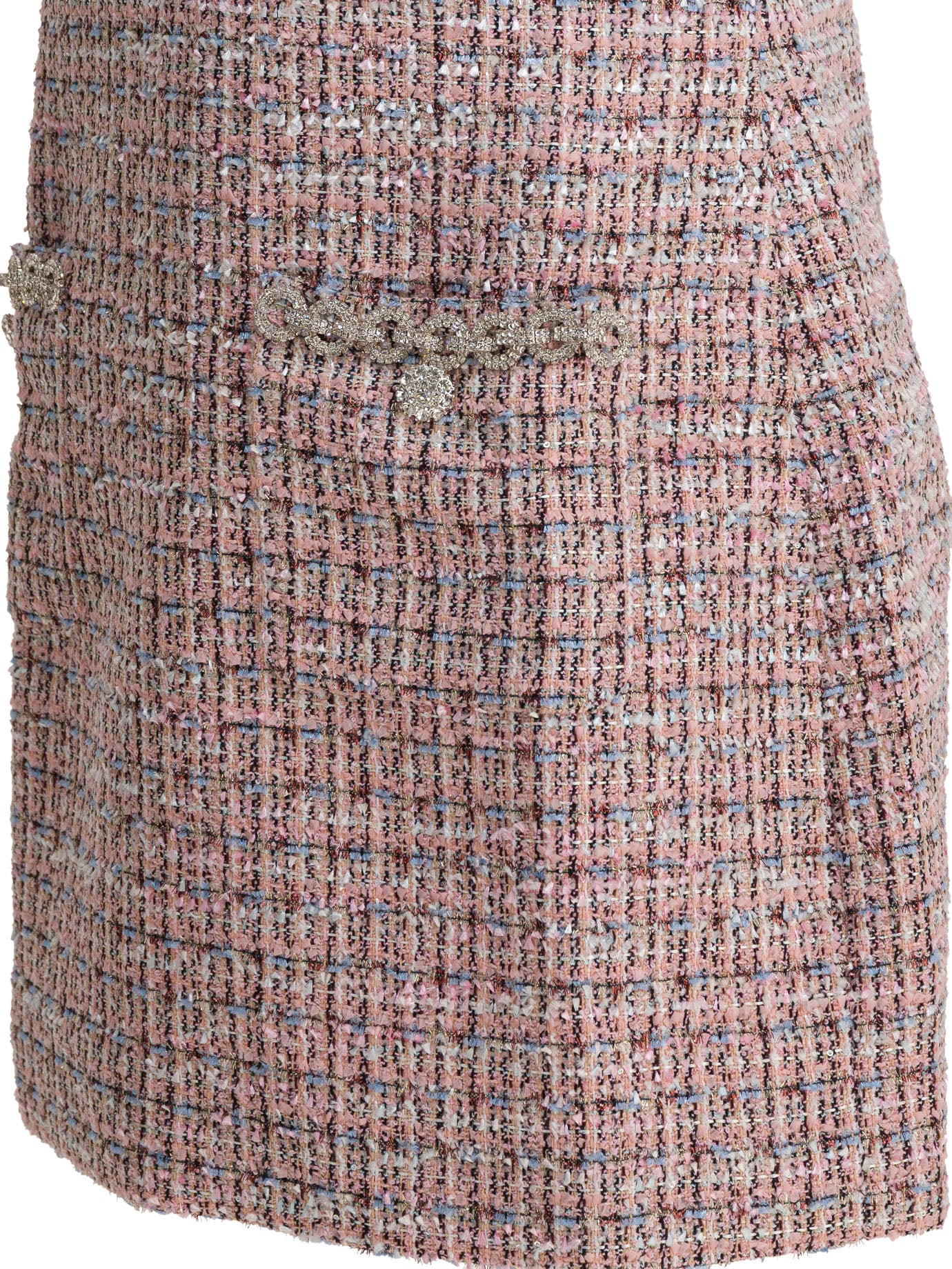 Self-portrait Short Boucle Dress