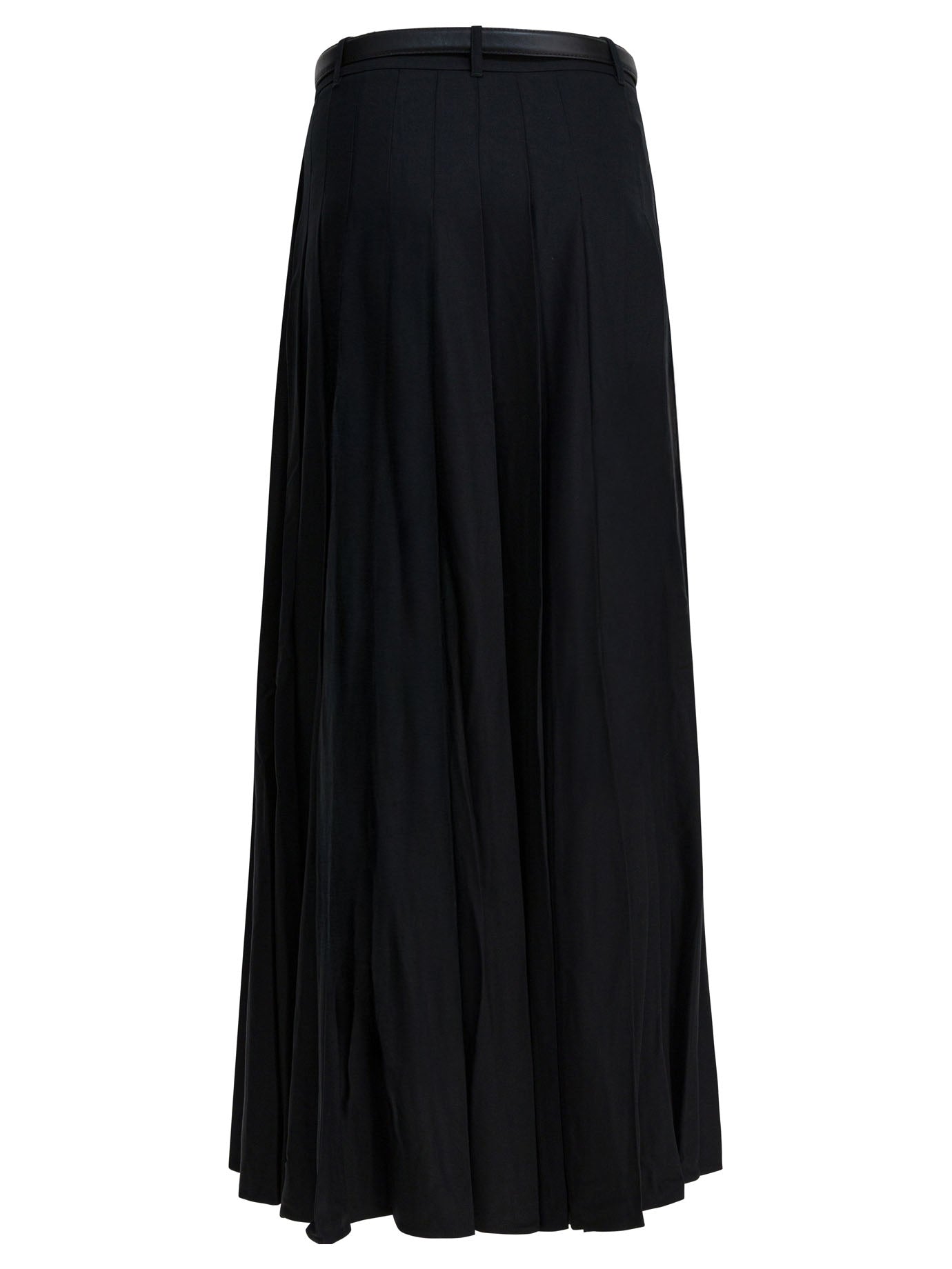 Self-portrait Long Pleated Skirt