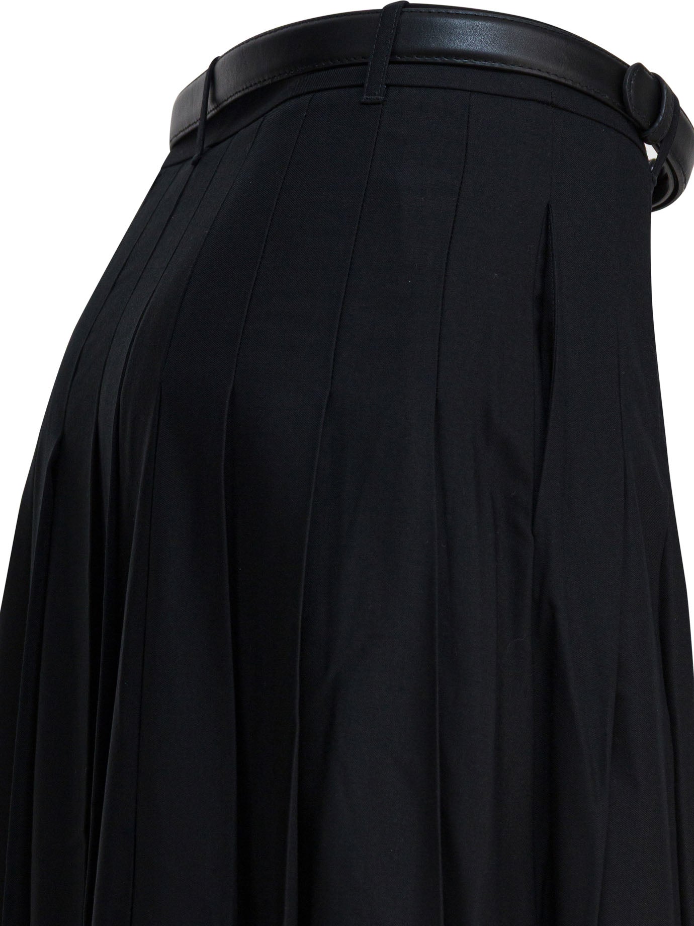 Self-portrait Long Pleated Skirt