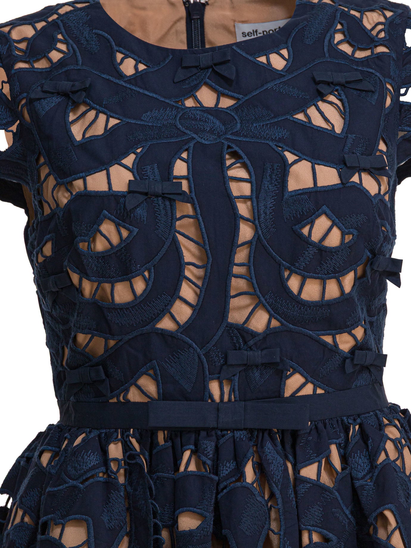 Self-portrait Short Dress With Bow