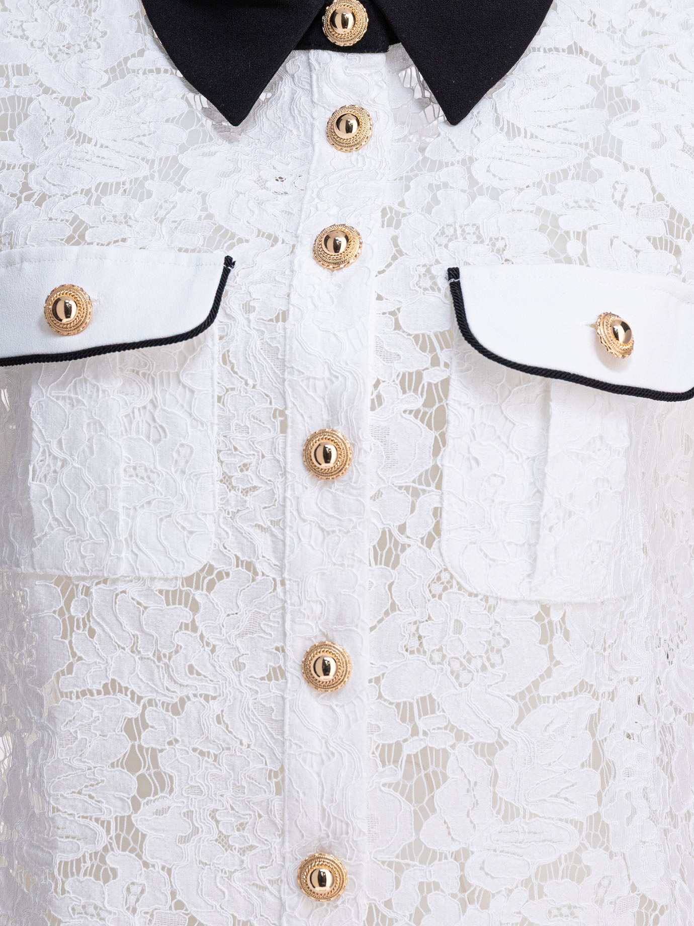 Self-portrait Lace Shirt