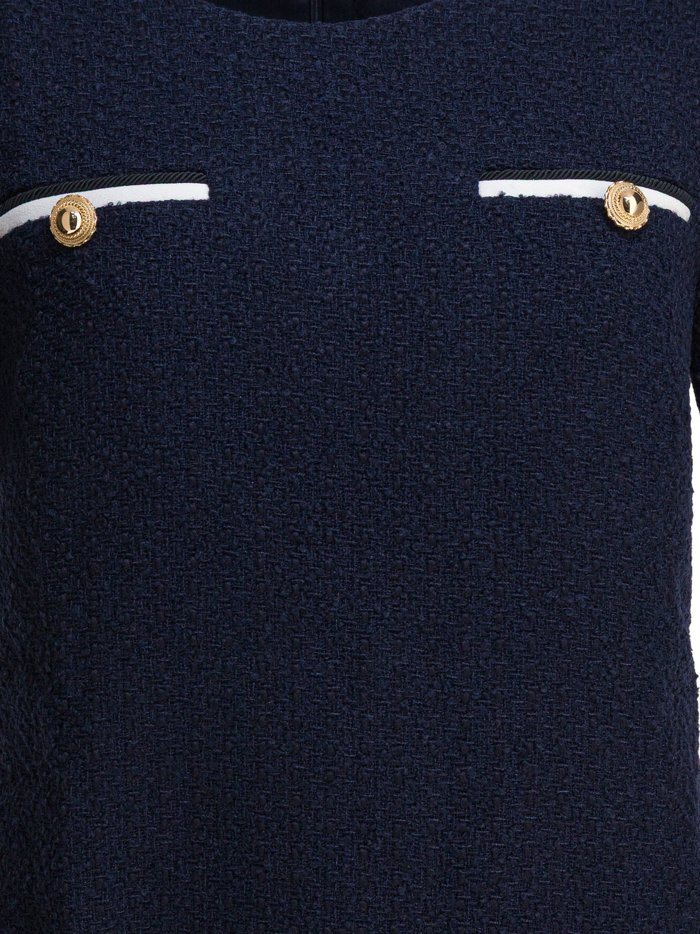 Self-portrait Bouclé Dress