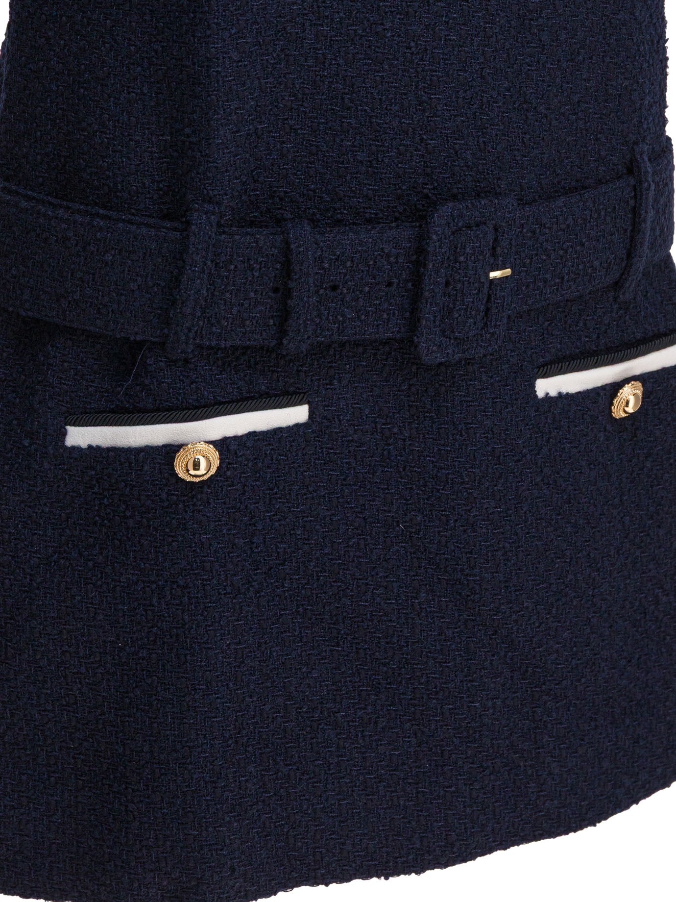 Self-portrait Bouclé Dress