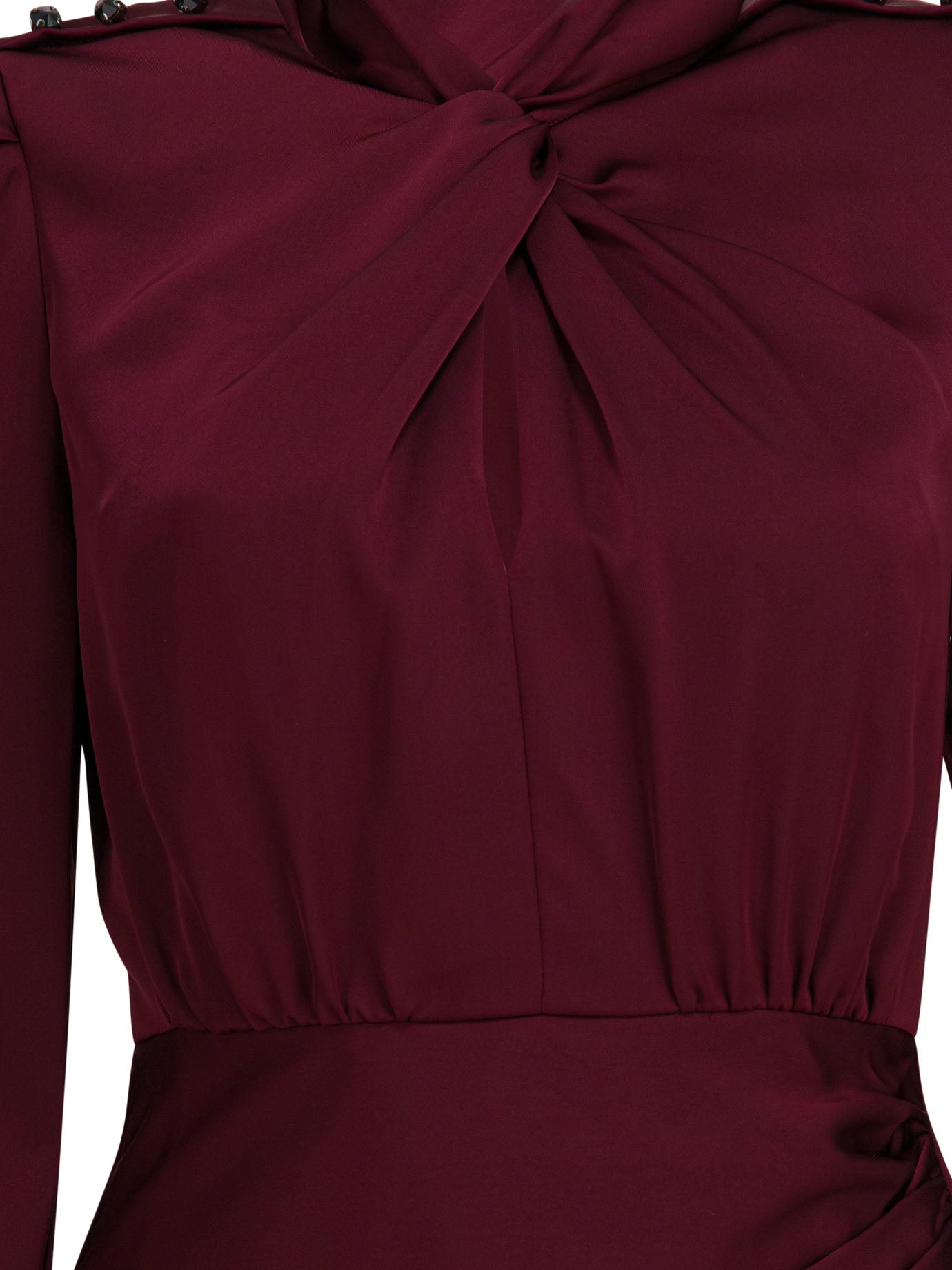 Self-portrait Satin Midi Dress