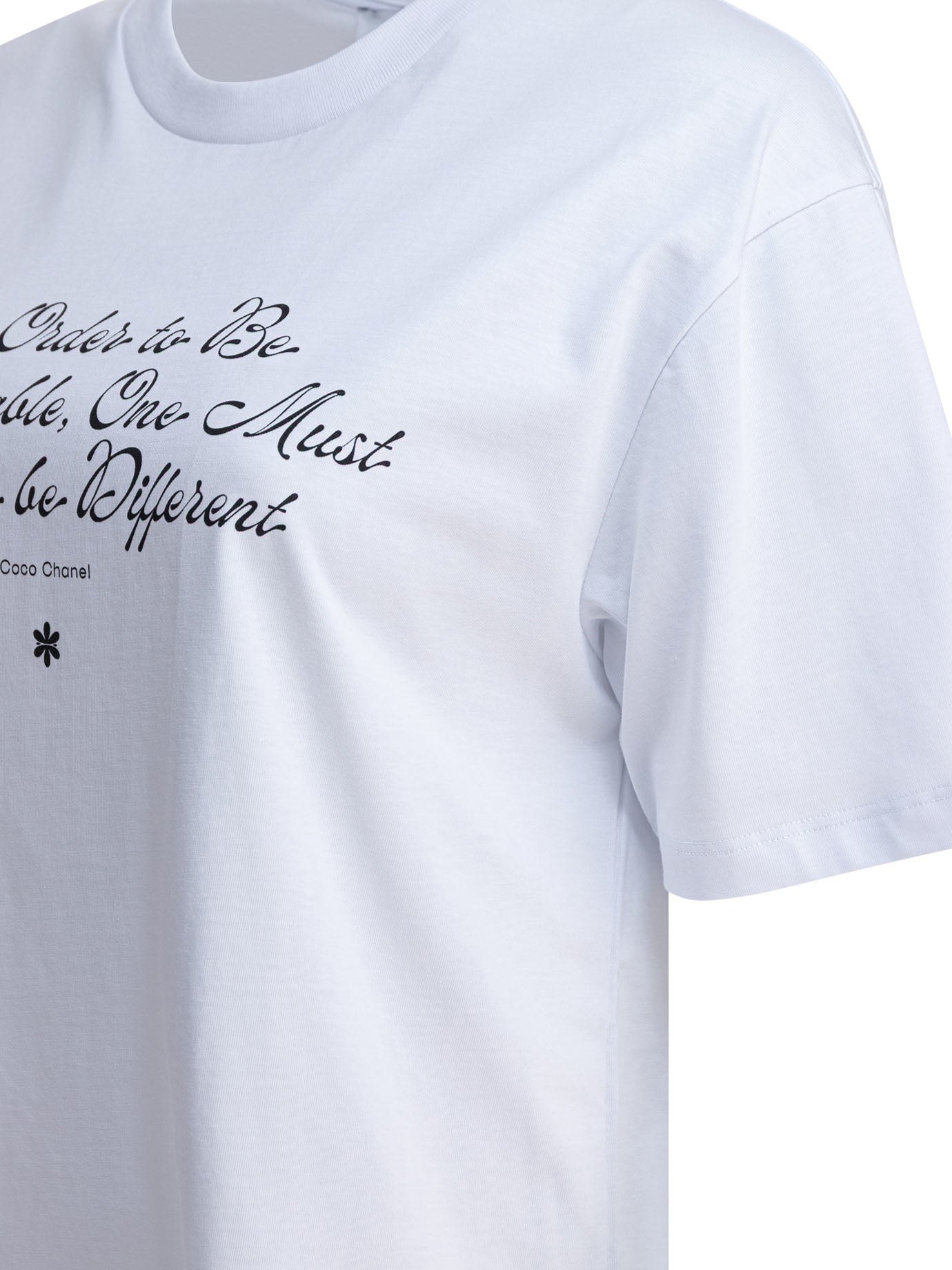 Semper T-Shirt With Coco Chanel Citation