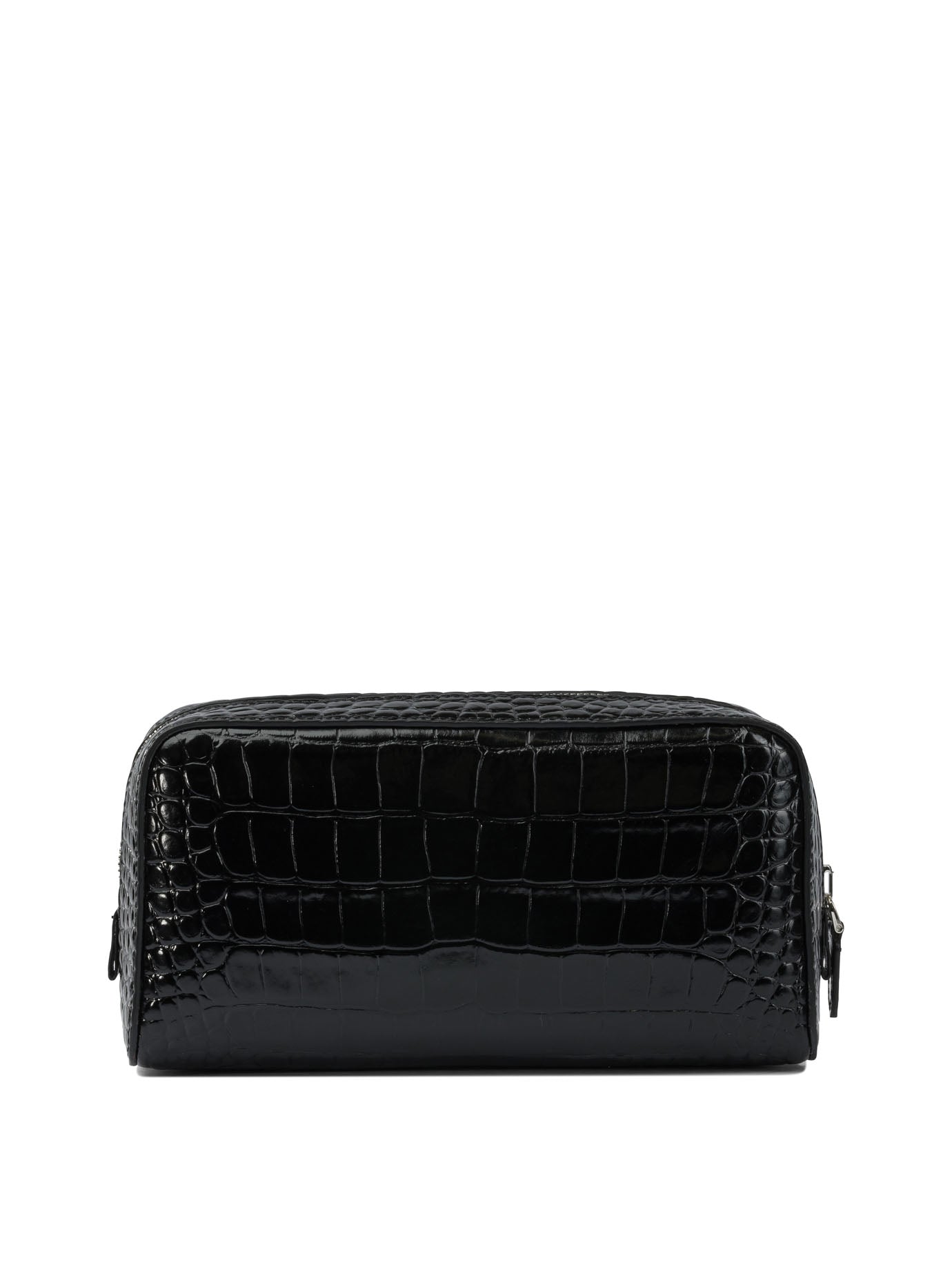 Tom Ford Crocodile Print Leather Beauty Case