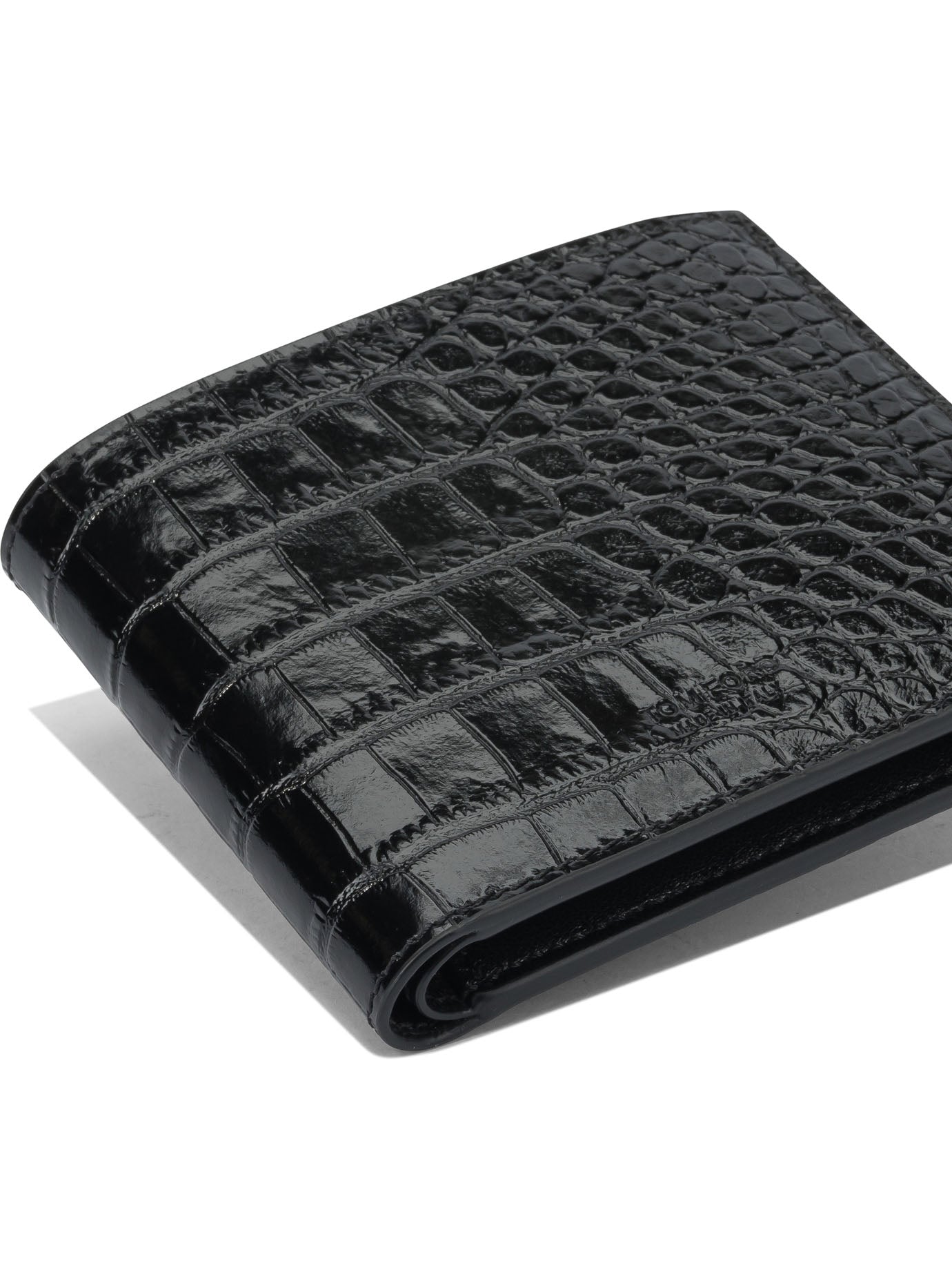 Tom Ford Crocodile Print Leather Wallet