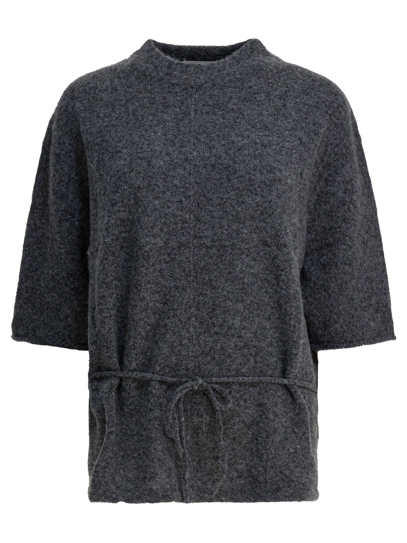 Umarmung Wool-Blend Crew-Neck Sweater