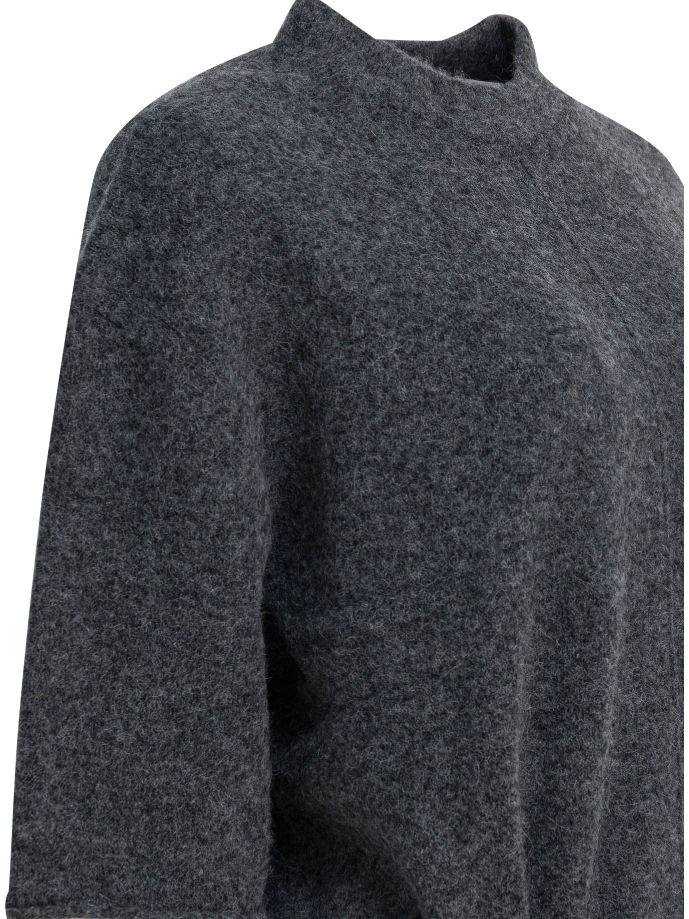Umarmung Wool-Blend Crew-Neck Sweater