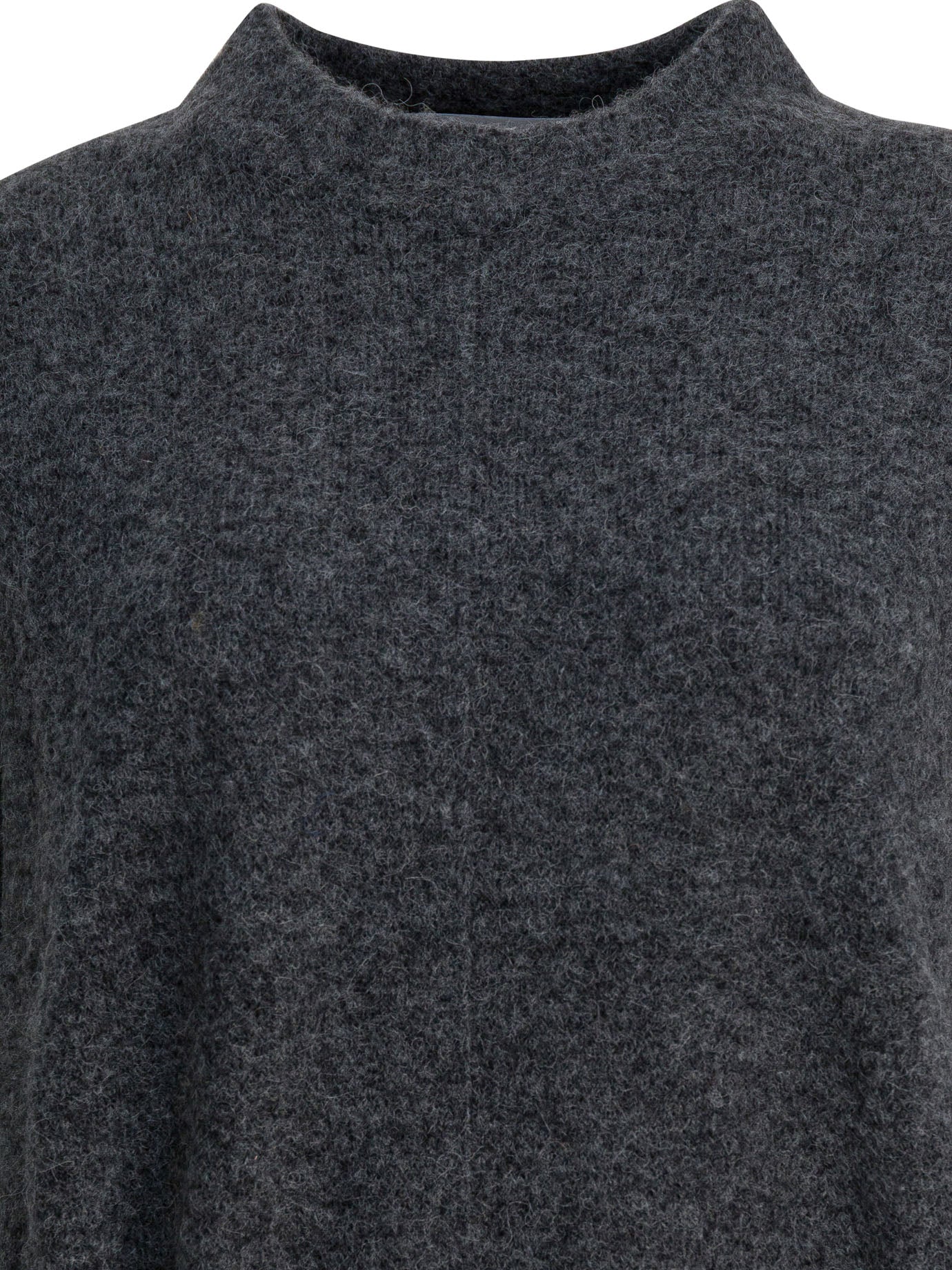Umarmung Wool-Blend Crew-Neck Sweater