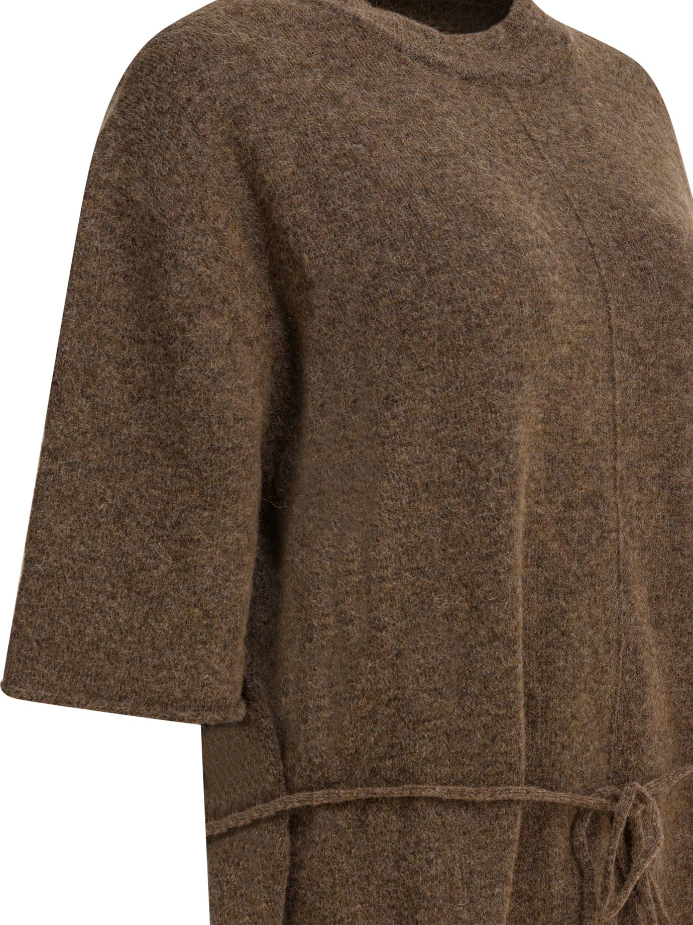 Umarmung Wool-Blend Crew-Neck Sweater