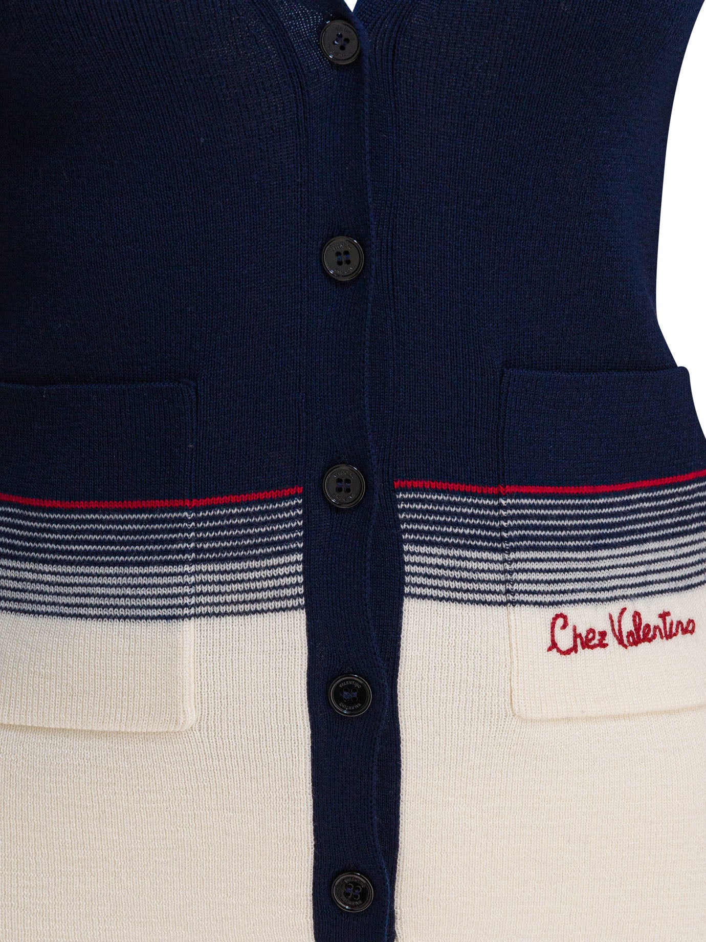 Valentino Virgin Wool Cardigan