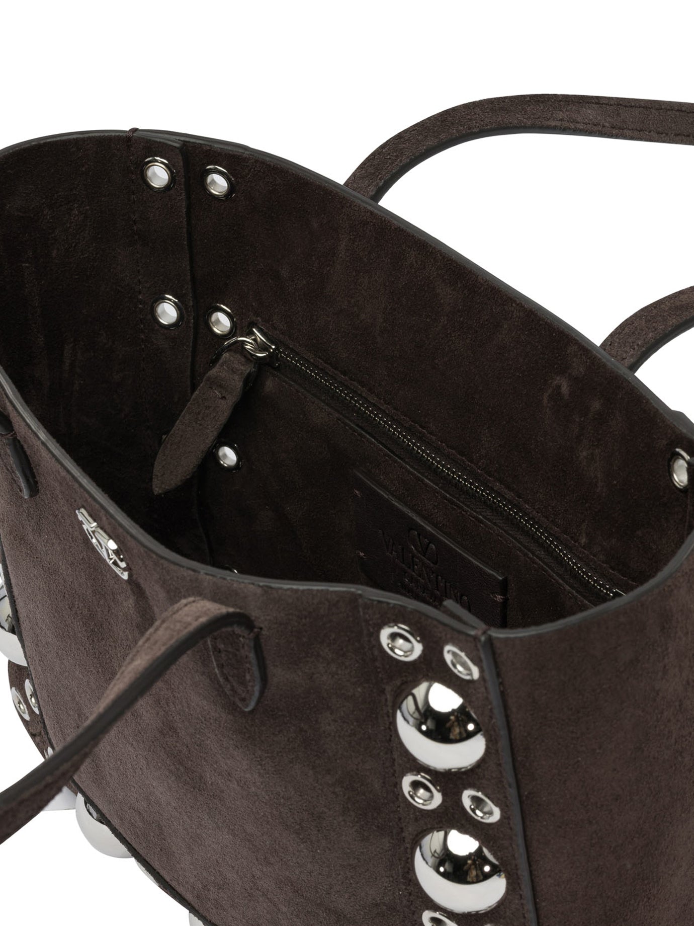 Valentino Garavani Nellcôte Suede Shoulder Bag