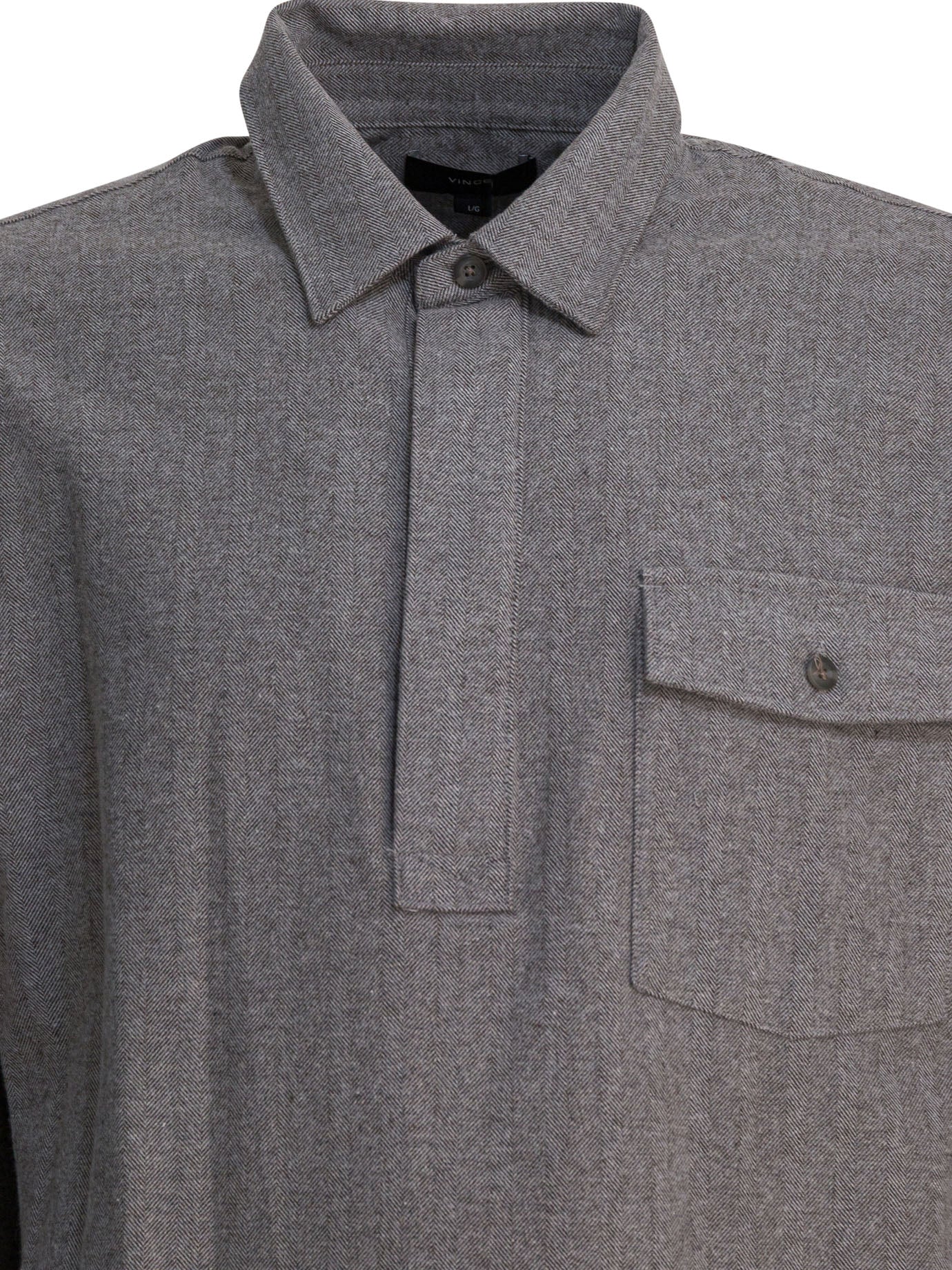 Vince Herringbone Shirt