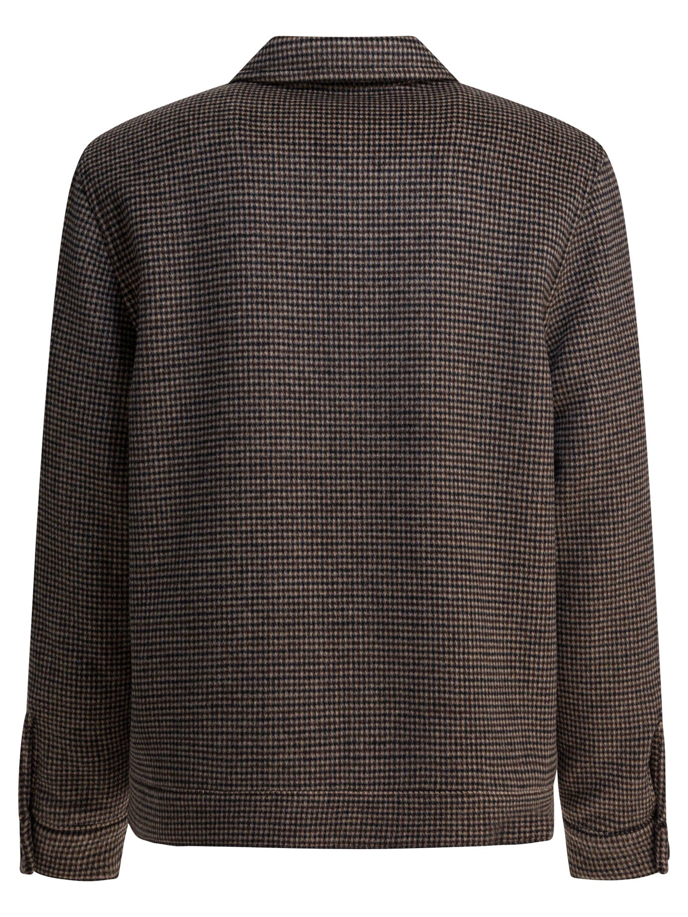 Vince Houndstooth Overshirt Jacket