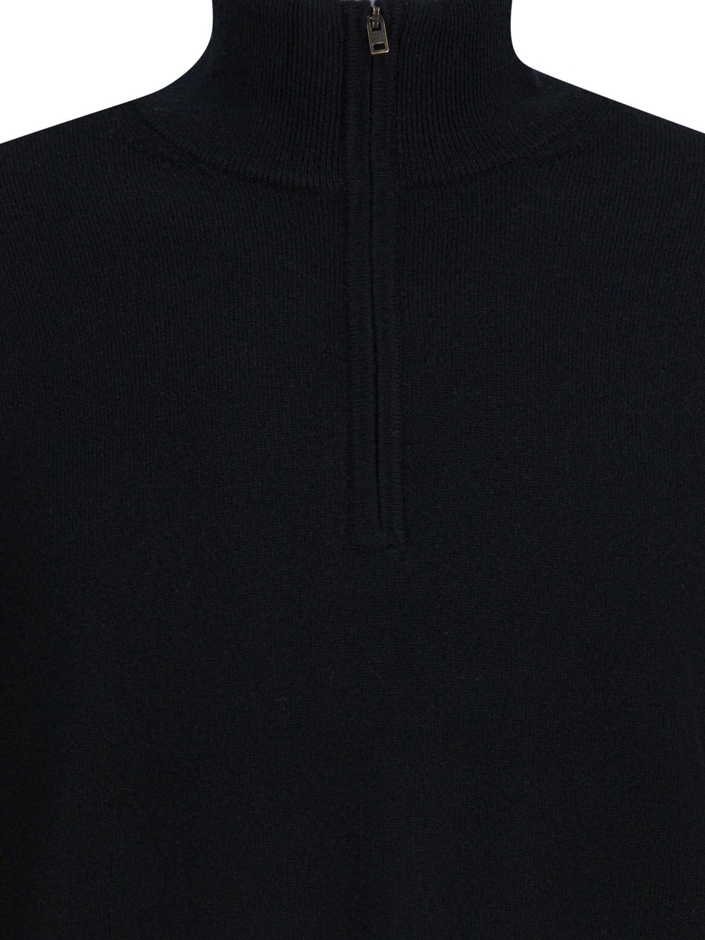 Vince Cashmere Sweater With Half Zipper