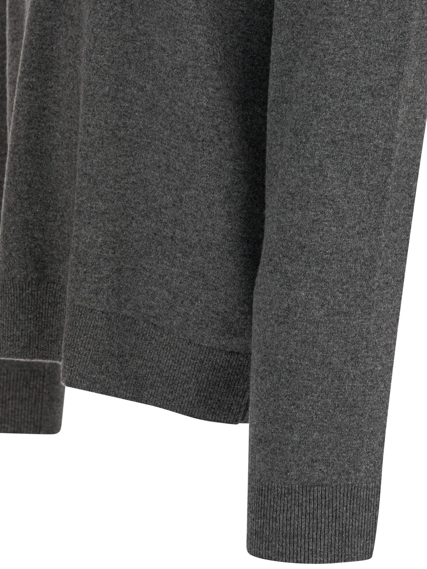 Vince Cashmere Sweater With Half Zipper