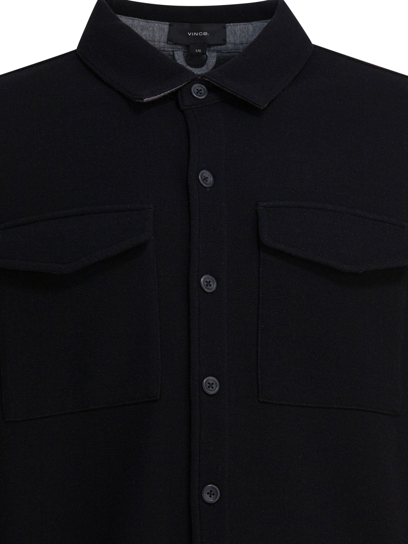 Vince Cotton Overshirt Jacket