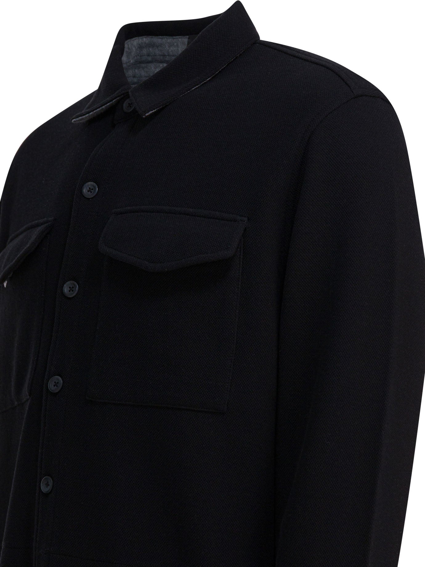 Vince Cotton Overshirt Jacket