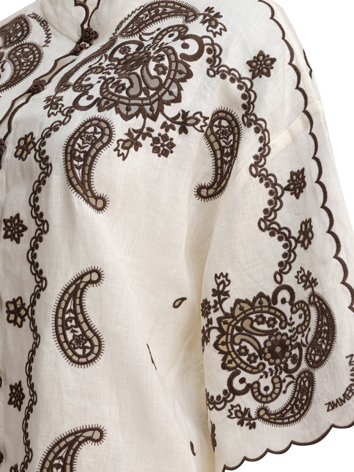 Zimmermann Ascension Linen Shirt