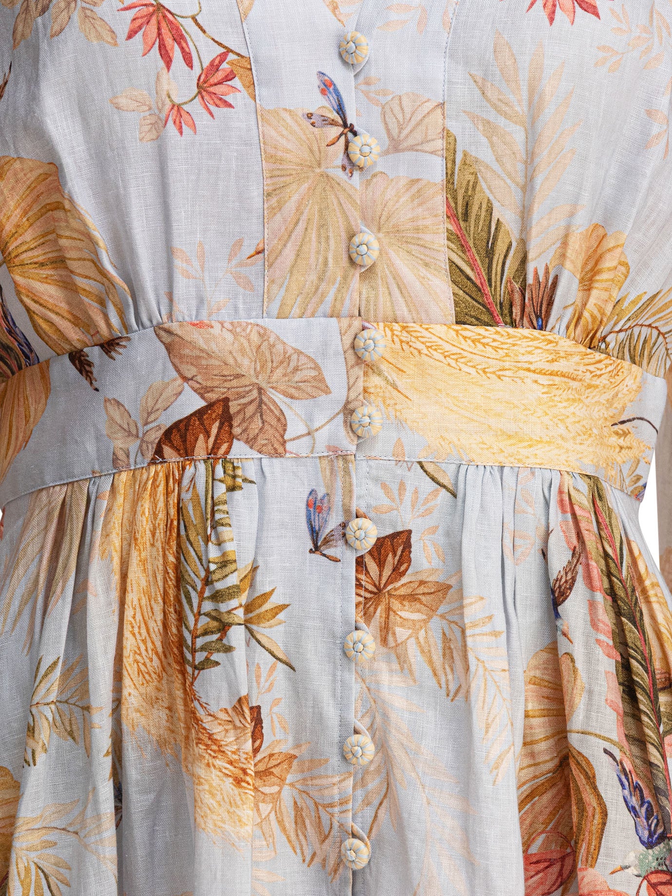 Zimmermann Ascension Linen Dress