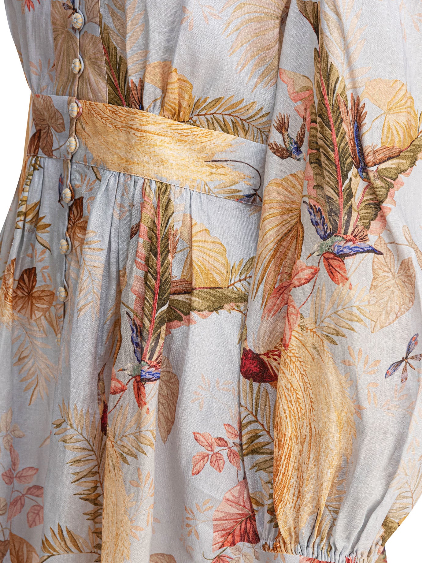 Zimmermann Ascension Linen Dress