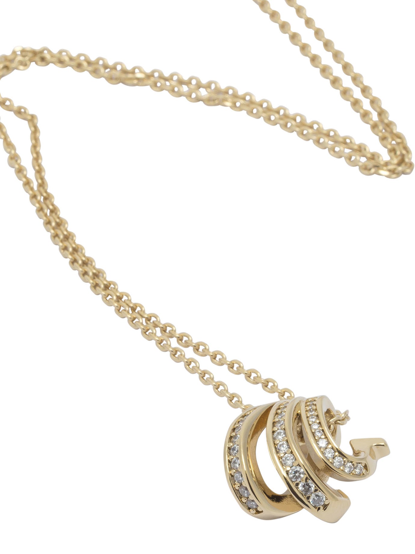 Ferragamo Triple Gancino Necklace