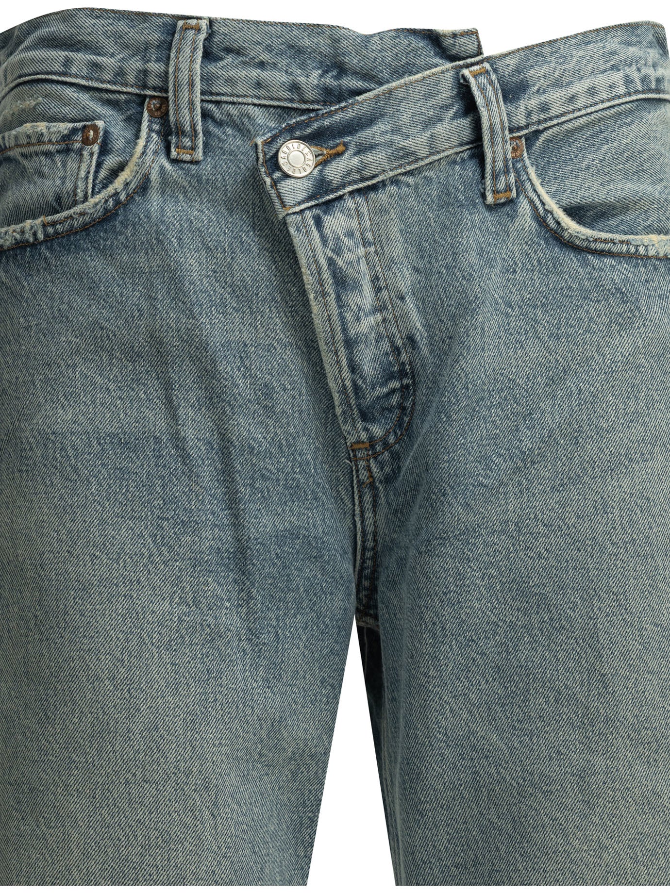 Agolde Criss Cross Wide Leg Jeans