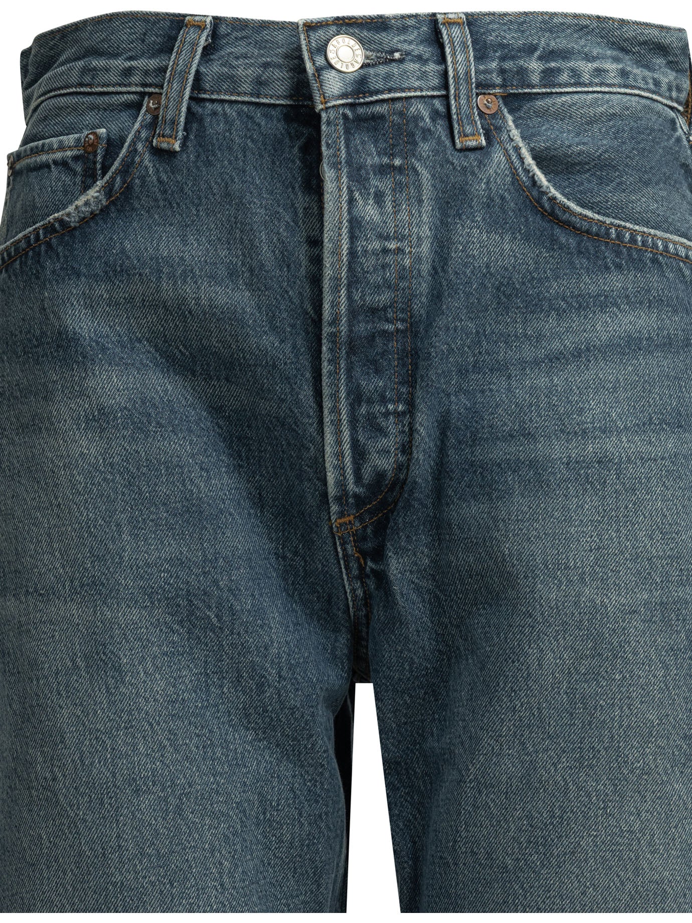 Agolde Luna Pieced Wide-Leg Jeans