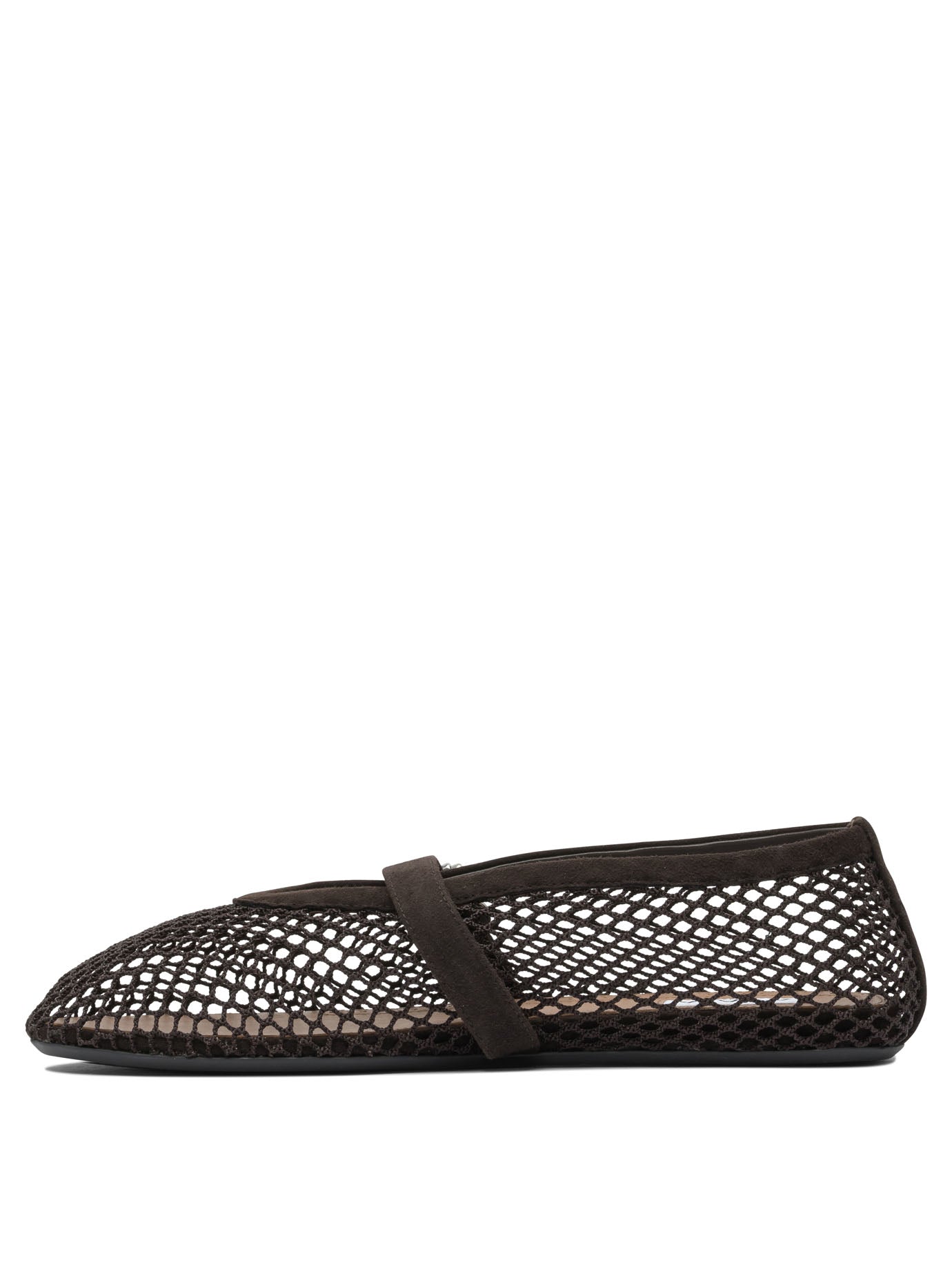 Alaïa Mary Jane Mesh Ballet Flats
