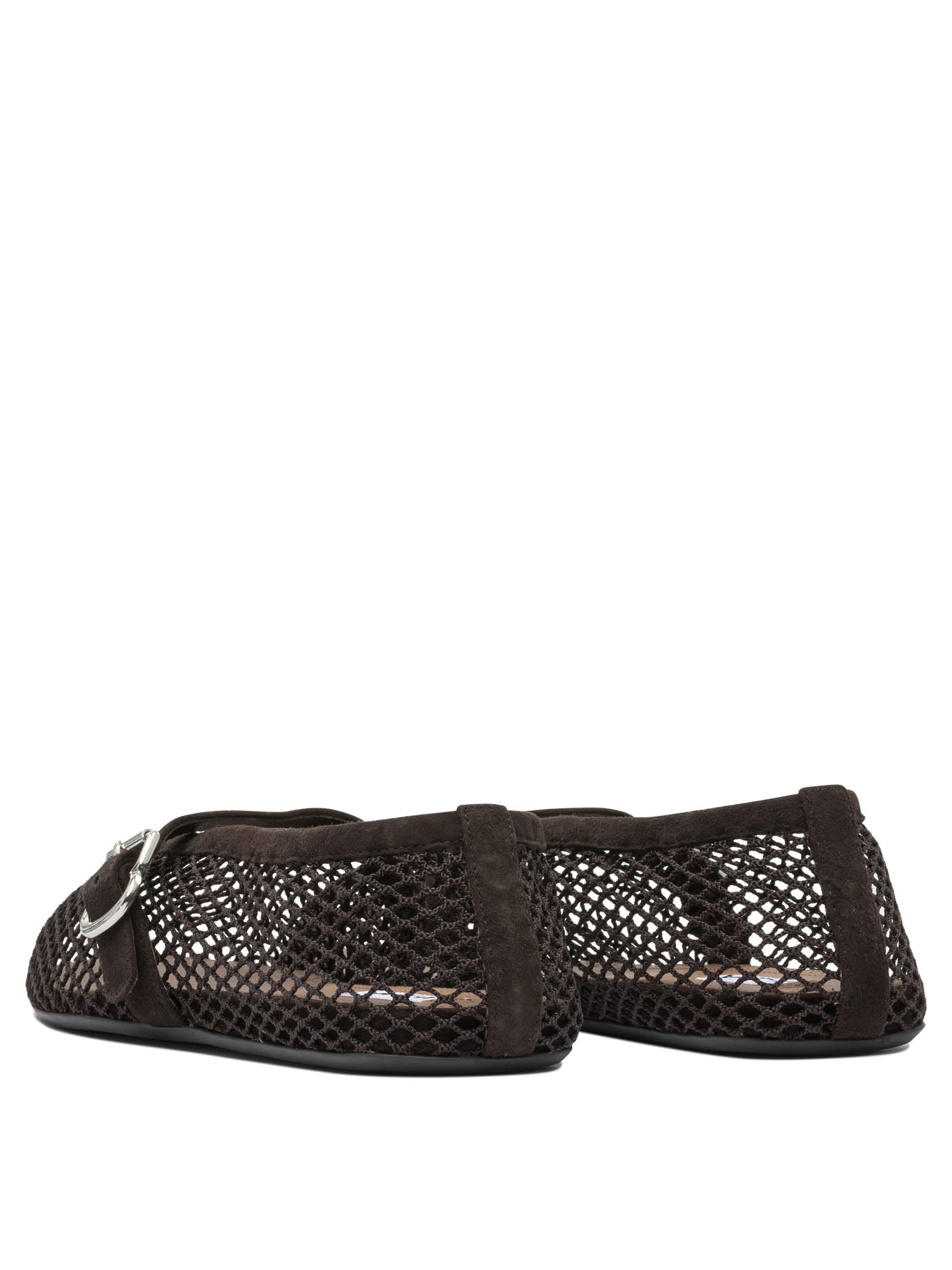 Alaïa Mary Jane Mesh Ballet Flats