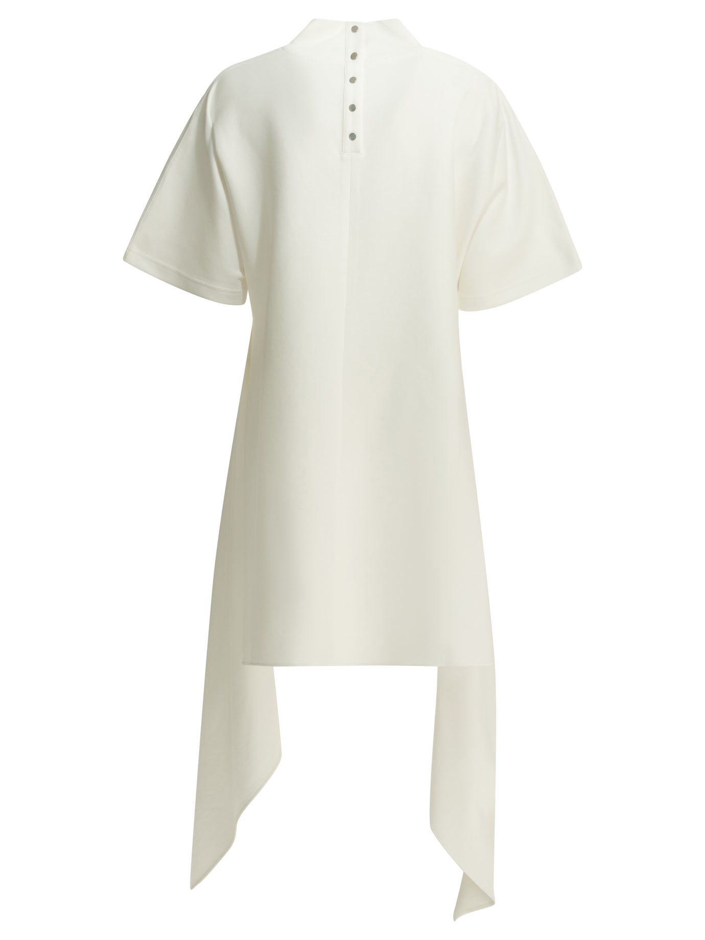 Alaïa Asymmetrical Mock Neck T-Shirt