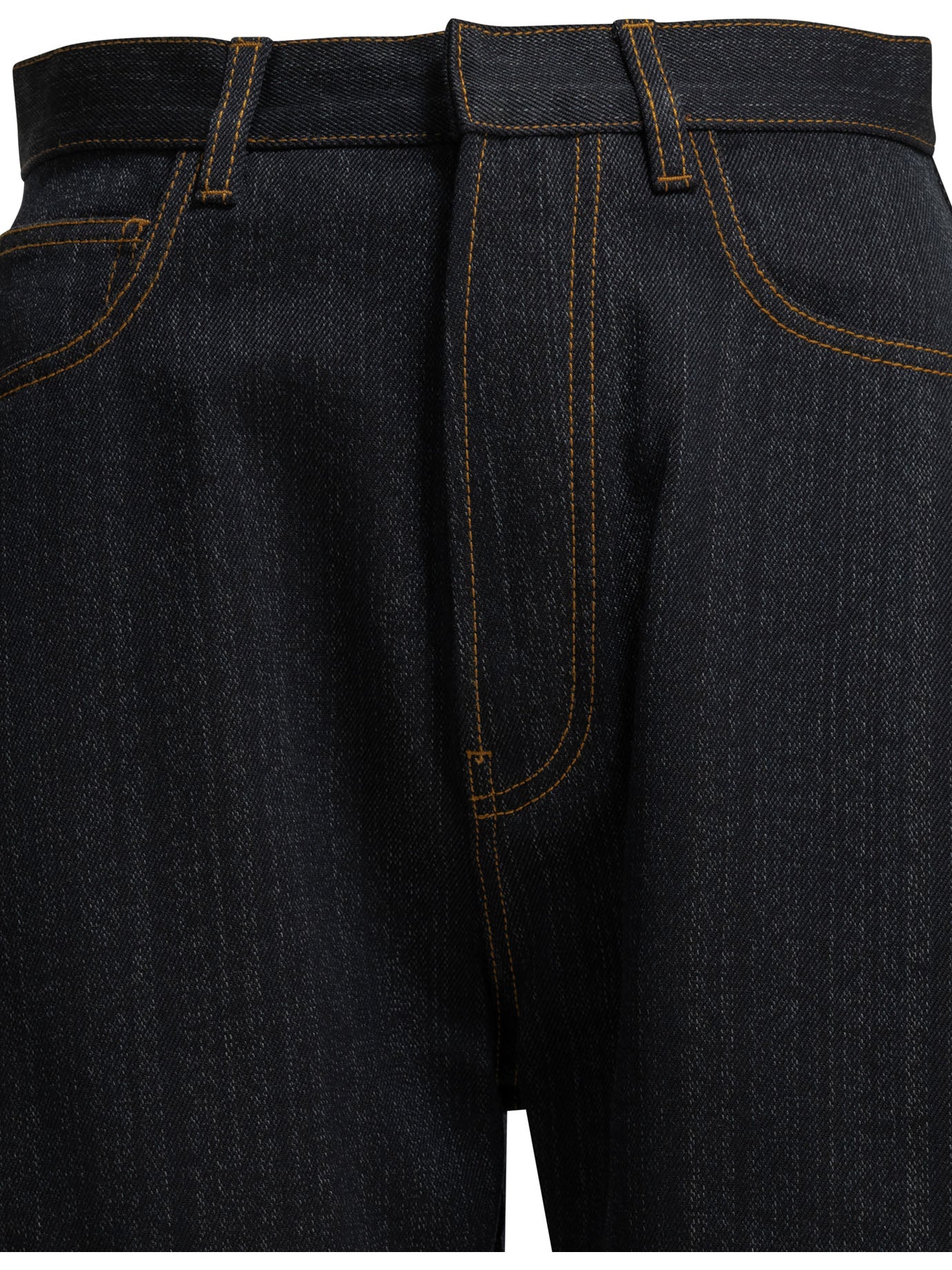 Alaïa Round Wide-Leg Jeans