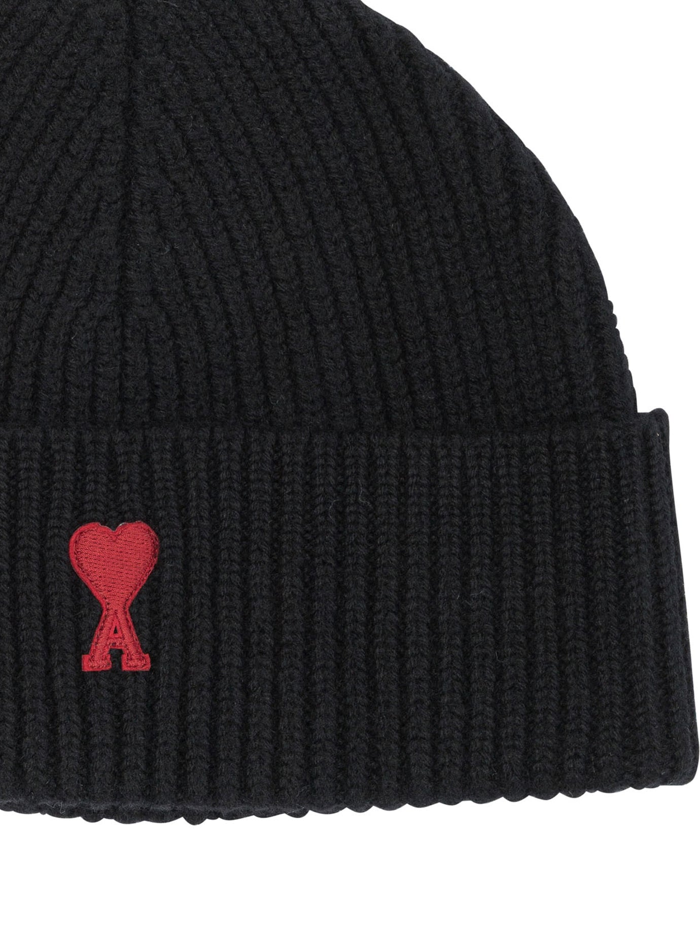 Ami Paris Merino Wool Beanie
