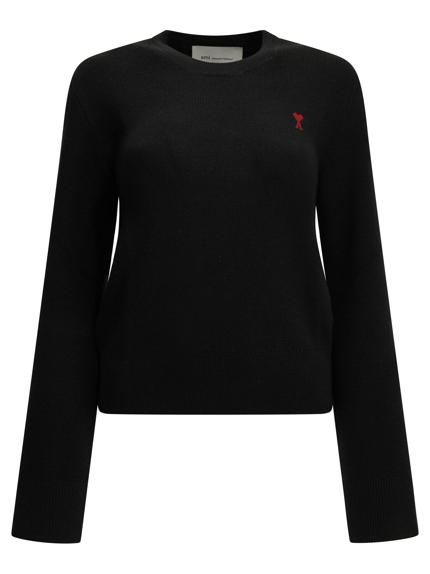 Ami Paris Ami De Coeur Crew-Neck Sweater