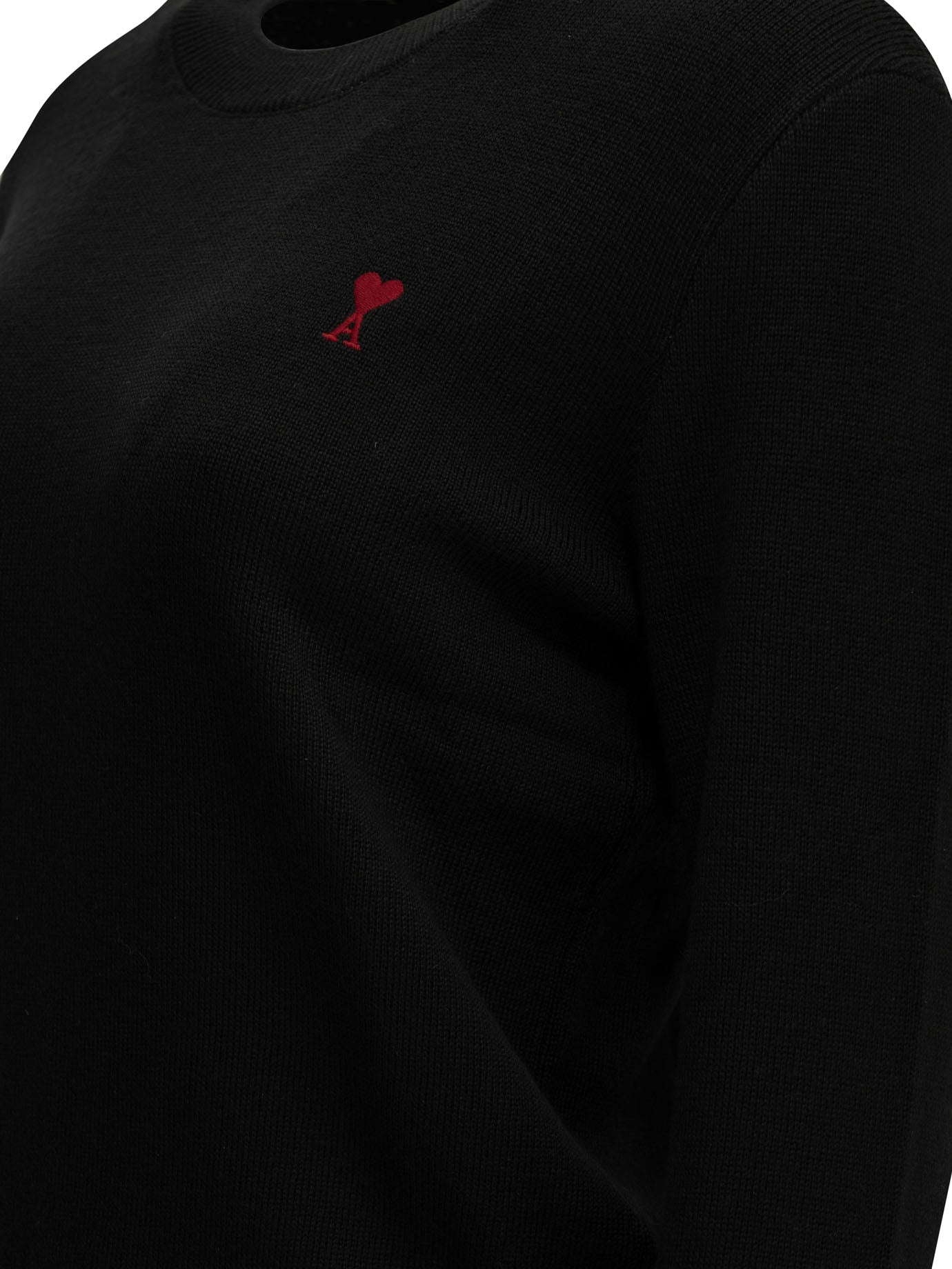 Ami Paris Ami De Coeur Crew-Neck Sweater