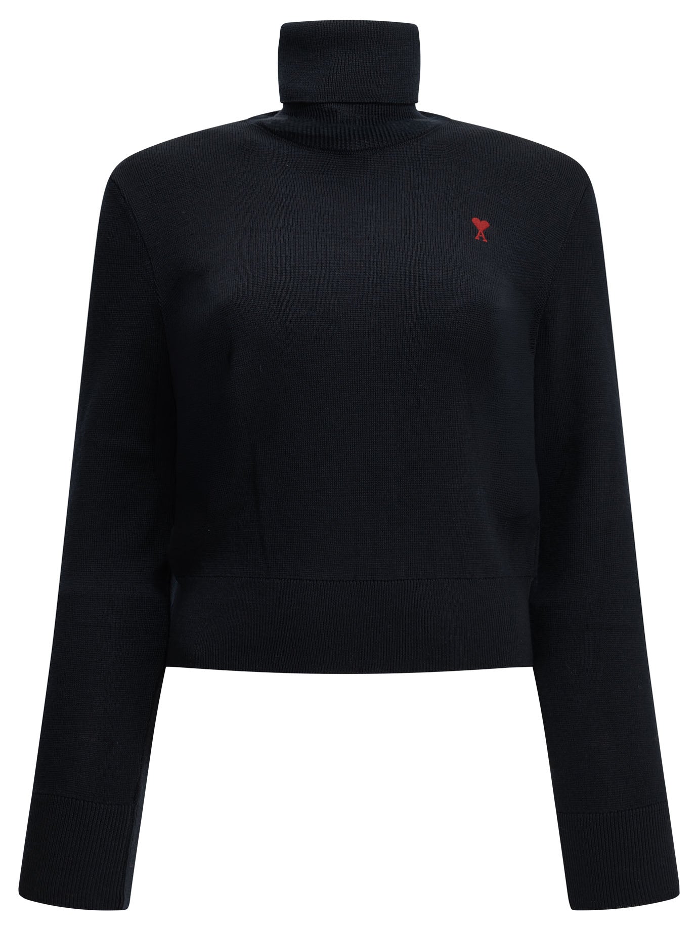 Ami Paris Ami De Coeur Turtleneck Sweater