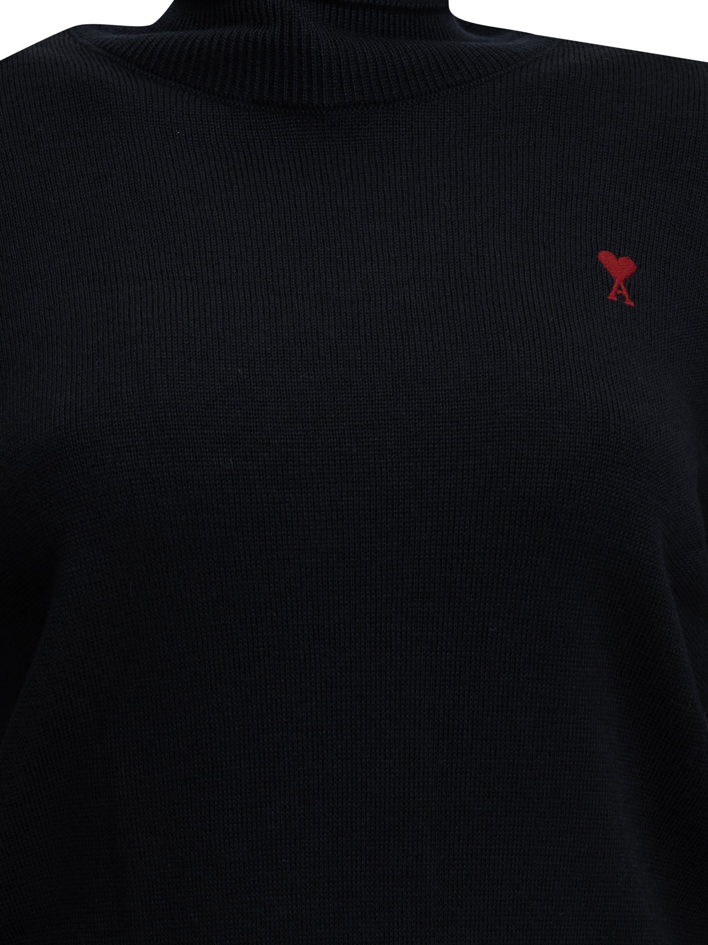 Ami Paris Ami De Coeur Turtleneck Sweater